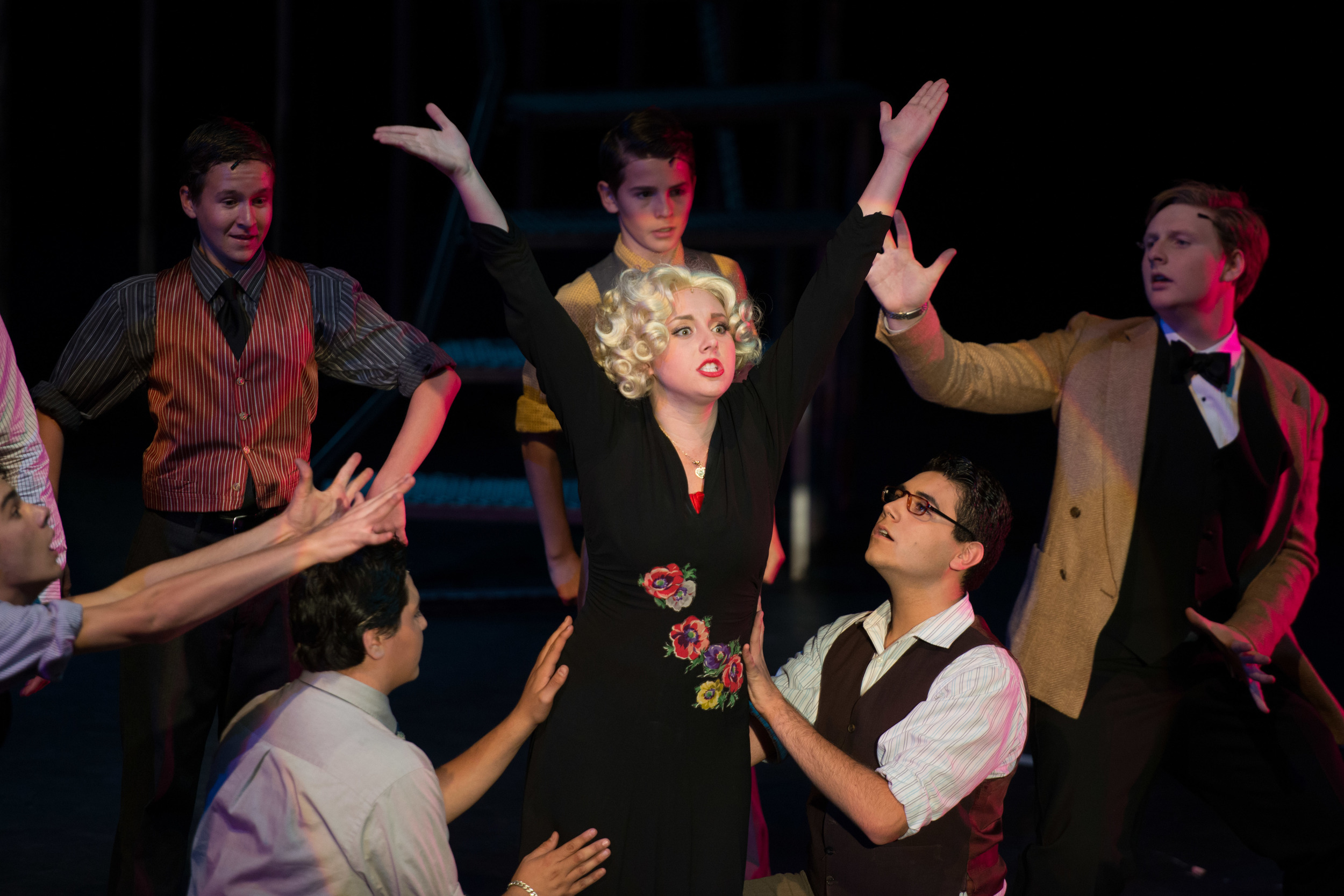 Chicago at Santa Barbara High School Theatre. Photo Courtesy of Kristi Sestak