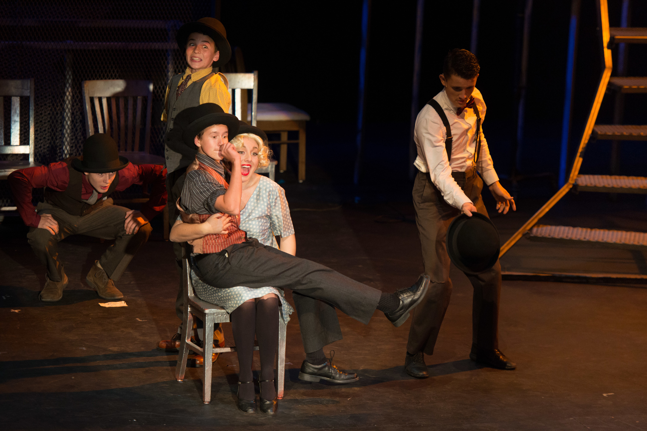 Chicago at Santa Barbara High School Theatre. Photo Courtesy of Kristi Sestak