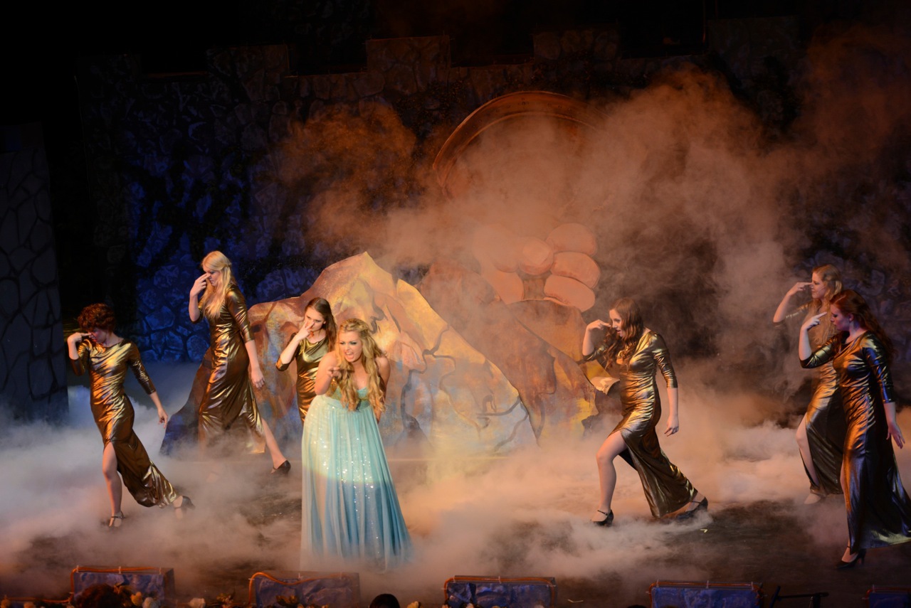 SPAMALOT at Santa Barbara High School, Spring 2013. Photo Courtesy of Kristi Sestak