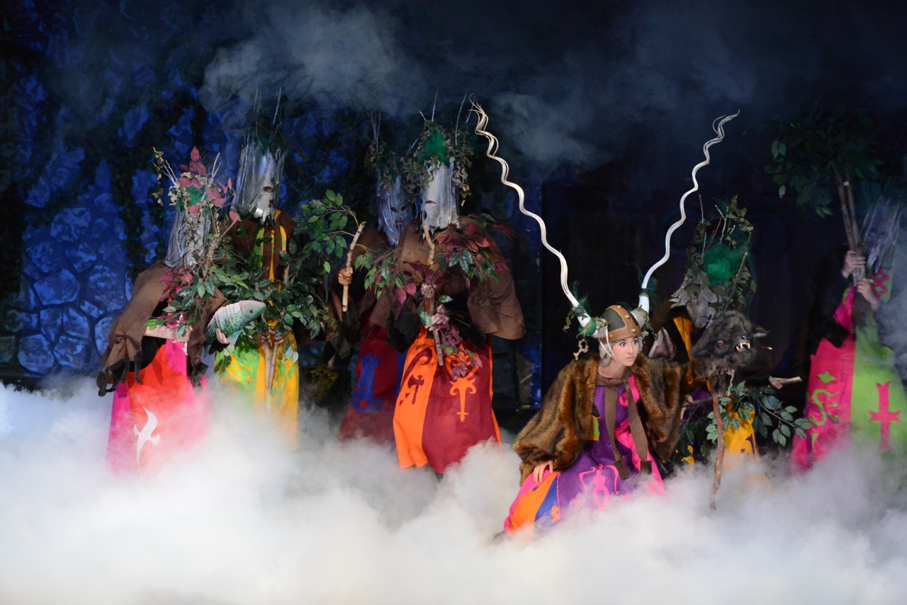 SPAMALOT at Santa Barbara High School, Spring 2013. Photo Courtesy of Kristi Sestak