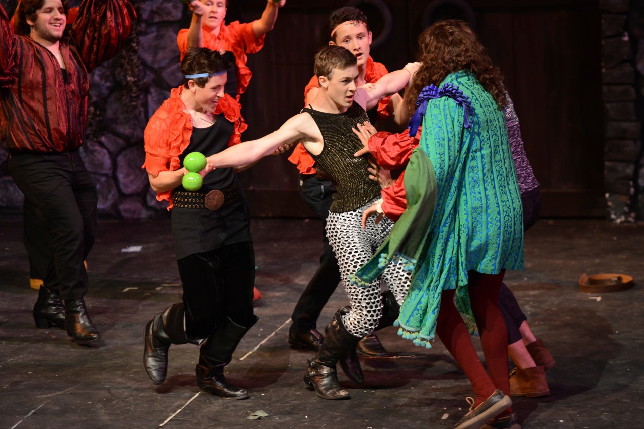 SPAMALOT at Santa Barbara High School, Spring 2013. Photo Courtesy of Kristi Sestak
