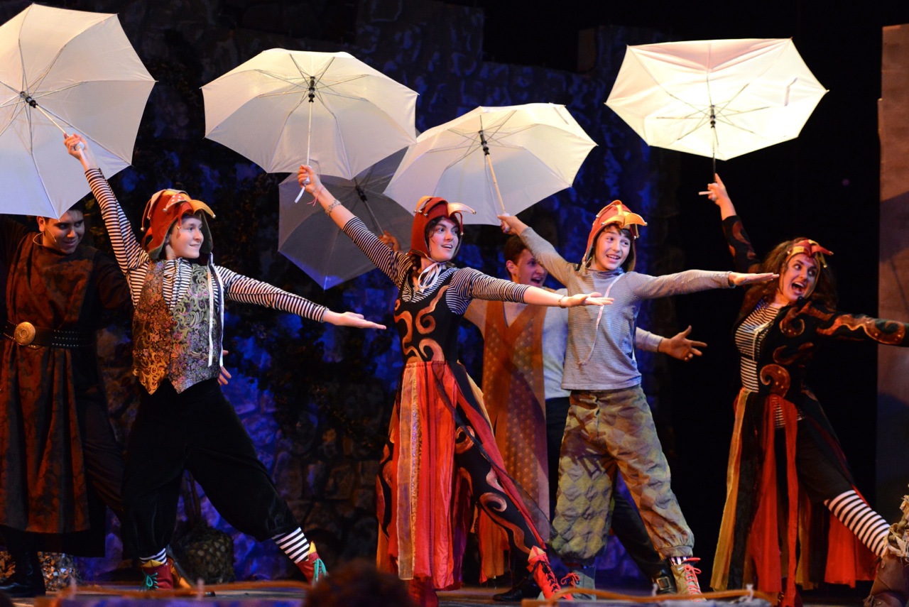 SPAMALOT at Santa Barbara High School, Spring 2013. Photo Courtesy of Kristi Sestak