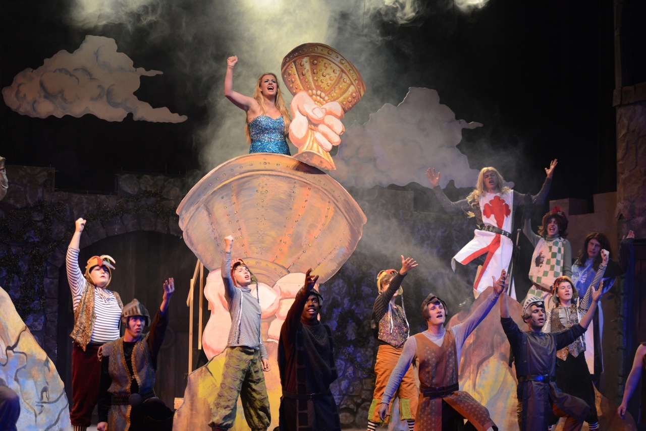 SPAMALOT at Santa Barbara High School, Spring 2013. Photo Courtesy of Kristi Sestak
