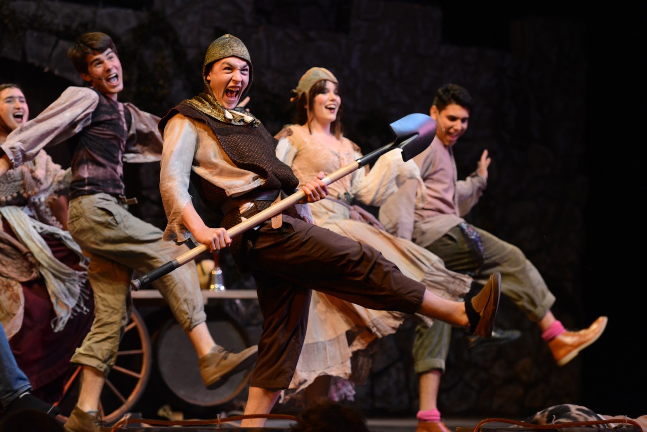 SPAMALOT at Santa Barbara High School, Spring 2013. Photo Courtesy of Kristi Sestak