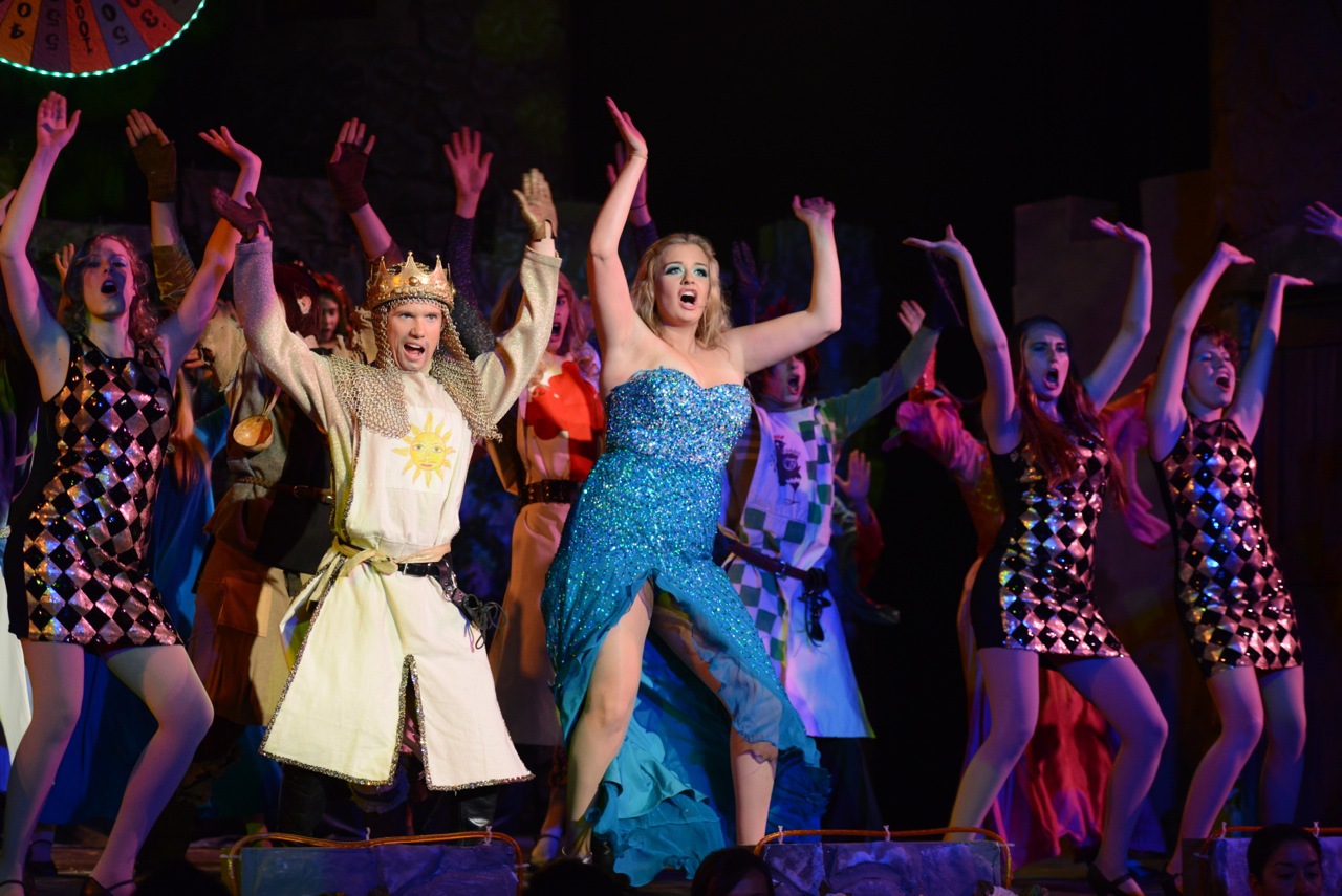 SPAMALOT at Santa Barbara High School, Spring 2013. Photo Courtesy of Kristi Sestak