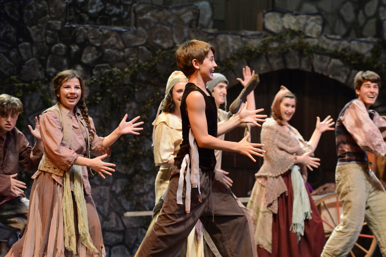 SPAMALOT at Santa Barbara High School, Spring 2013. Photo Courtesy of Kristi Sestak