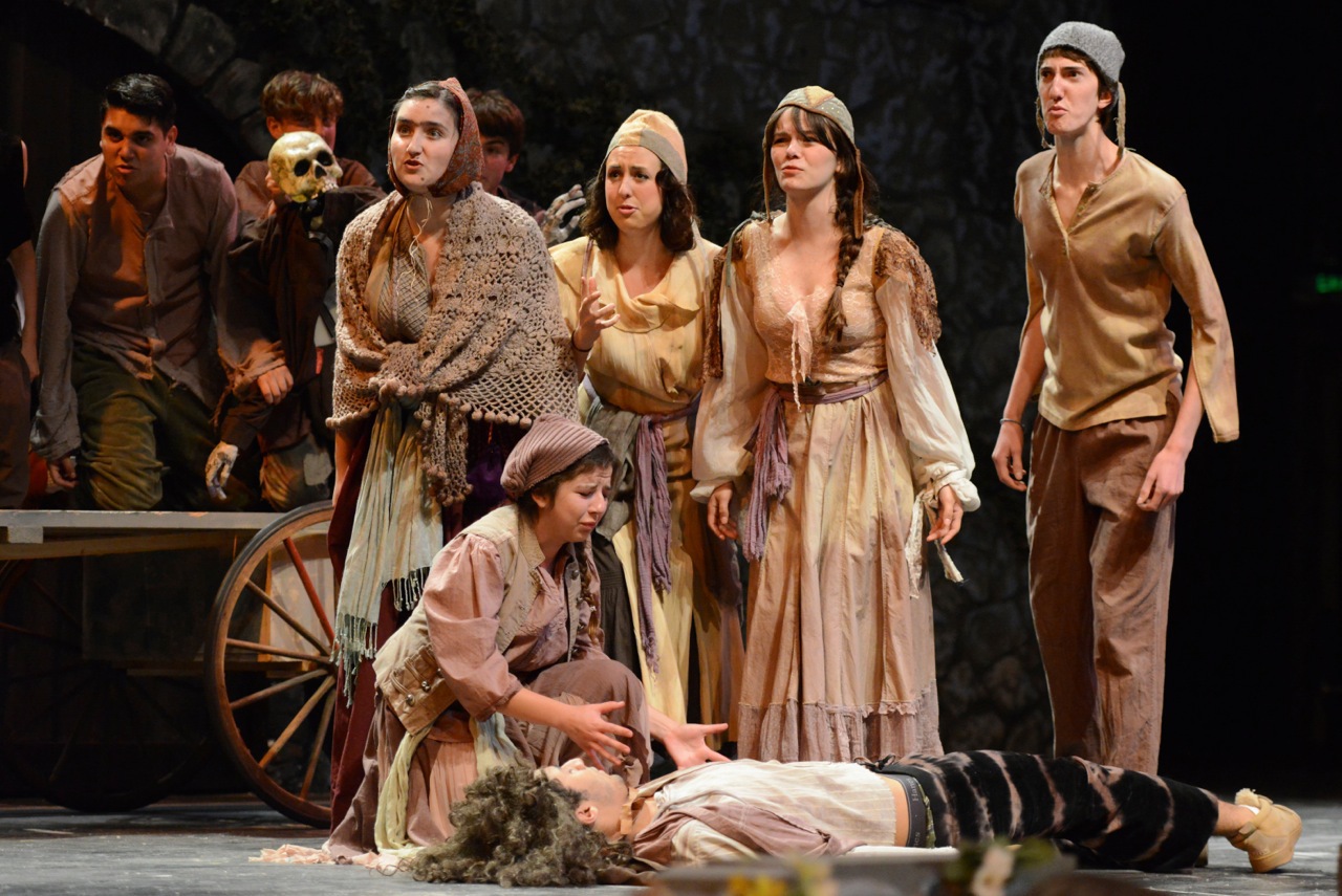 SPAMALOT at Santa Barbara High School, Spring 2013. Photo Courtesy of Kristi Sestak