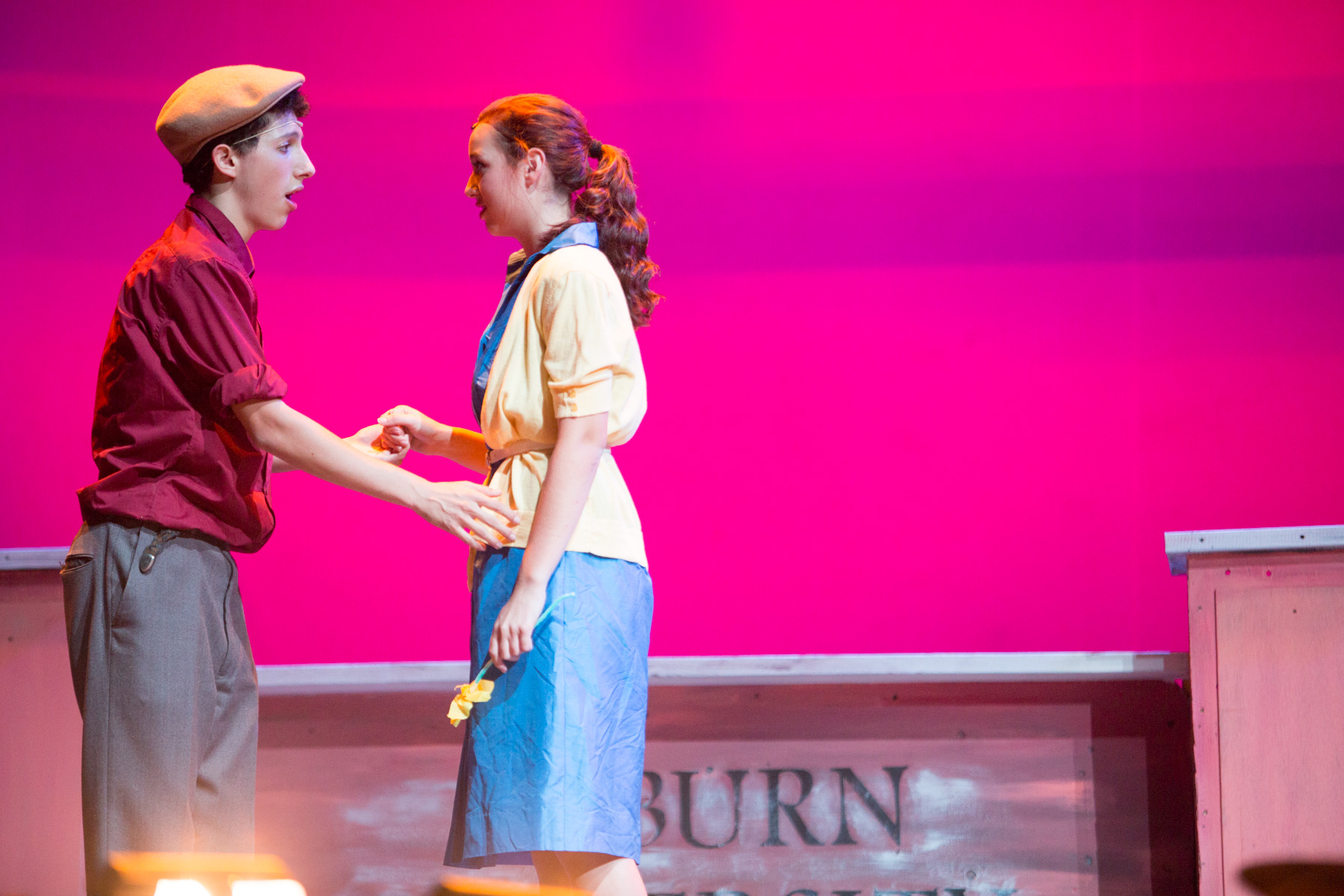 Big Fish: The Musical at Santa Barbara High School Theatre, Fall 2014. Photo: © Isaac Hernandez/PhotographybyIsaac.com