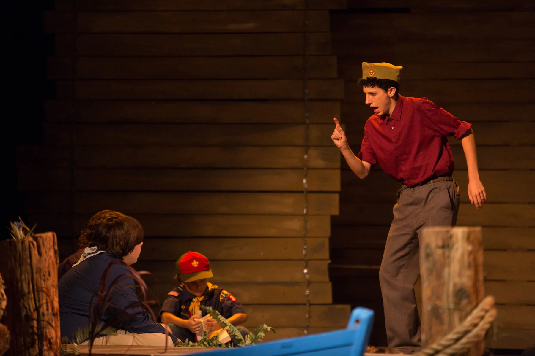 Big Fish: The Musical at Santa Barbara High School Theatre, Fall 2014. Photo: © Isaac Hernandez/PhotographybyIsaac.com