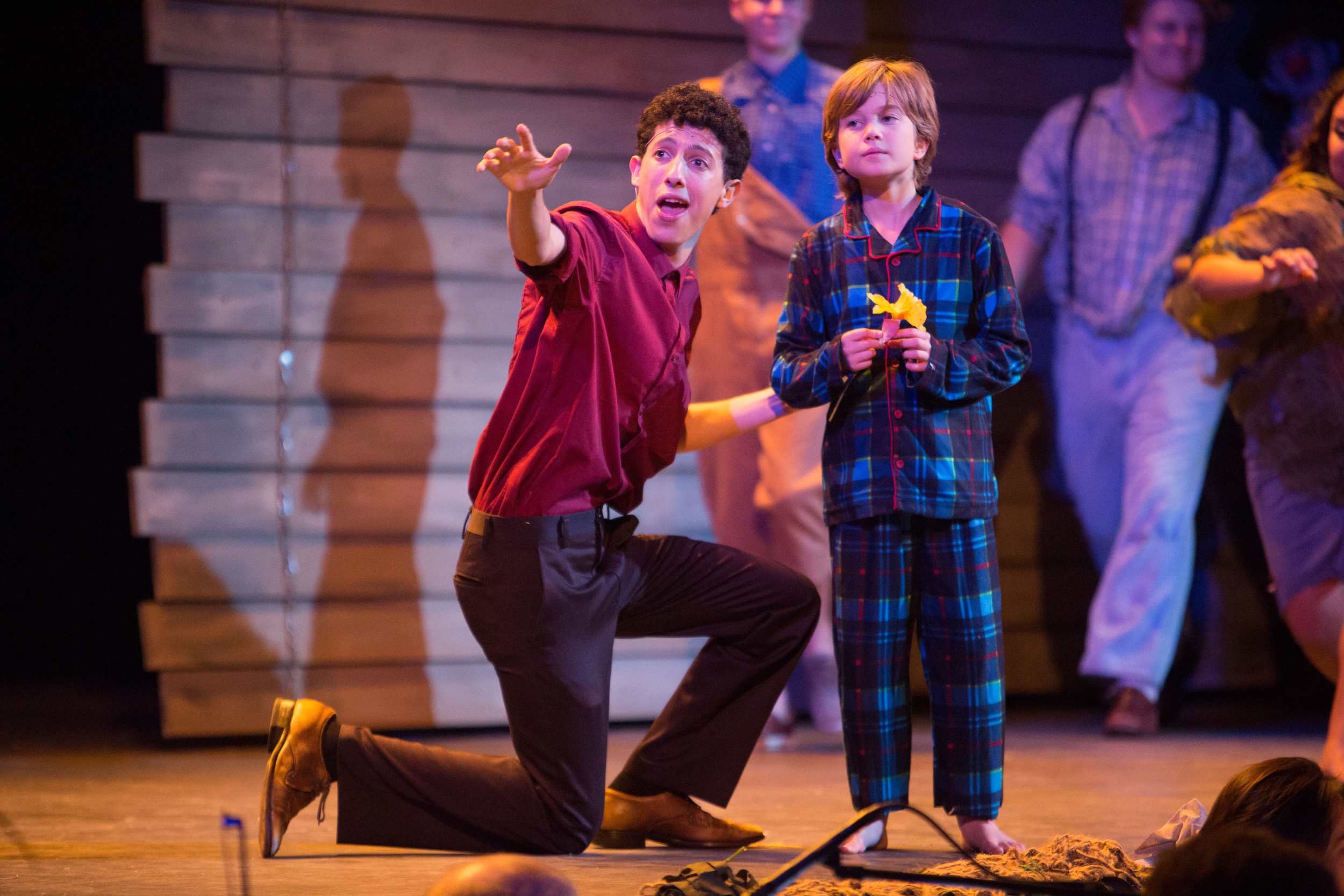 Big Fish: The Musical at Santa Barbara High School Theatre, Fall 2014. Photo: © Isaac Hernandez/PhotographybyIsaac.com