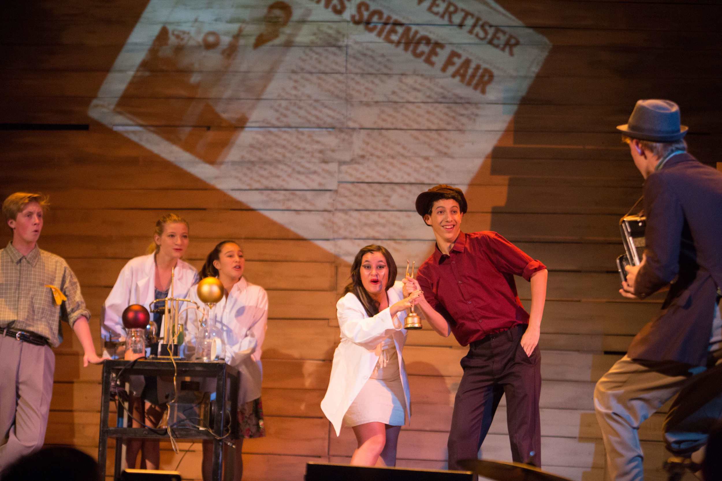 Big Fish: The Musical at Santa Barbara High School Theatre, Fall 2014. Photo: © Isaac Hernandez/PhotographybyIsaac.com