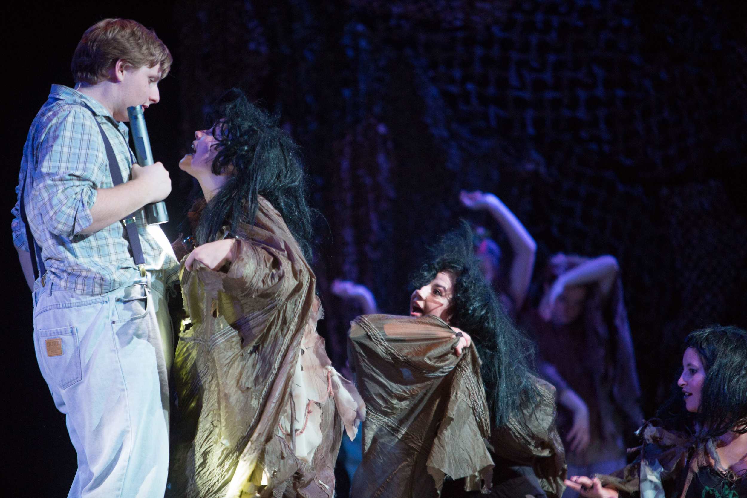 Big Fish: The Musical at Santa Barbara High School Theatre, Fall 2014. Photo: © Isaac Hernandez/PhotographybyIsaac.com