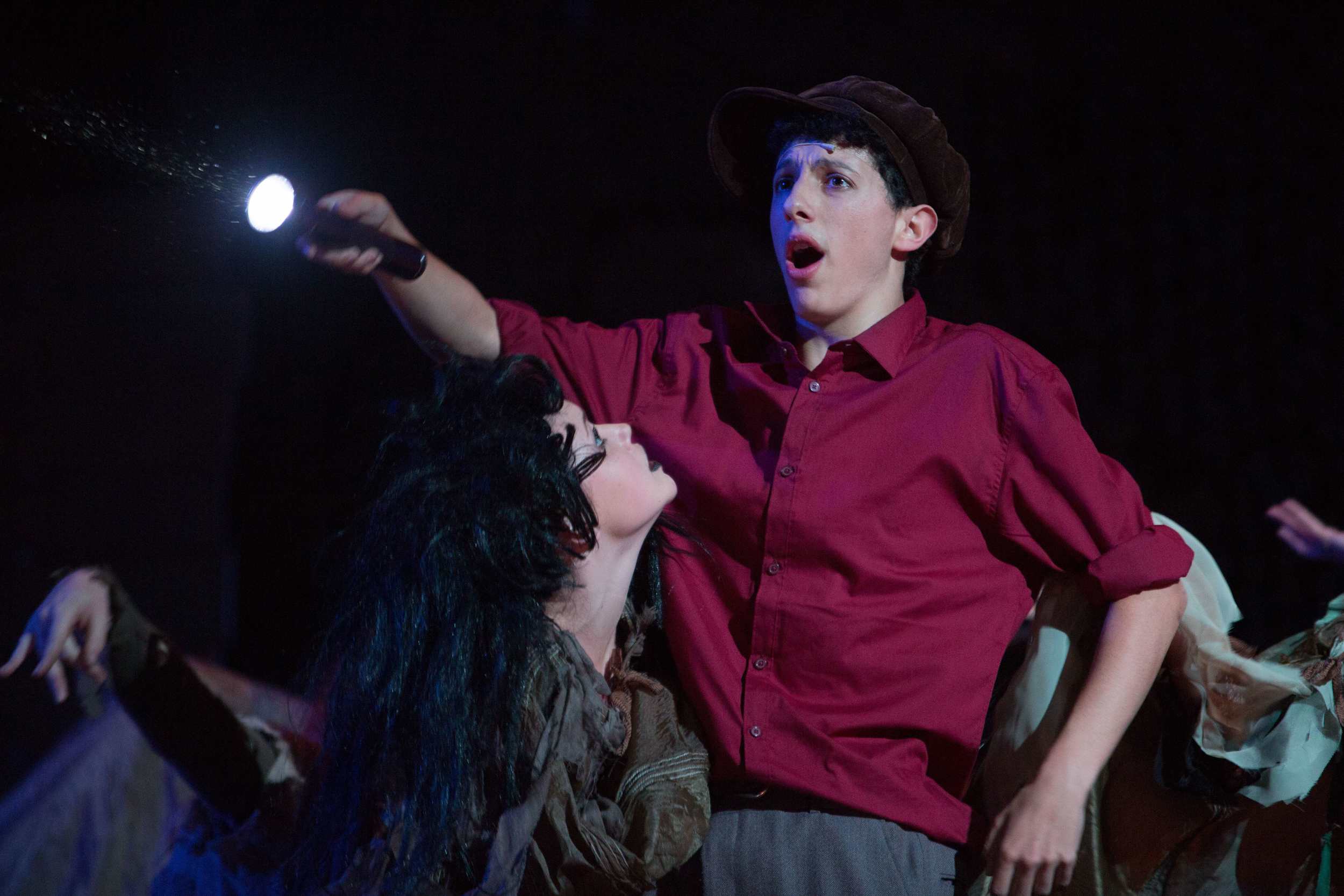 Big Fish: The Musical at Santa Barbara High School Theatre, Fall 2014. Photo: © Isaac Hernandez/PhotographybyIsaac.com