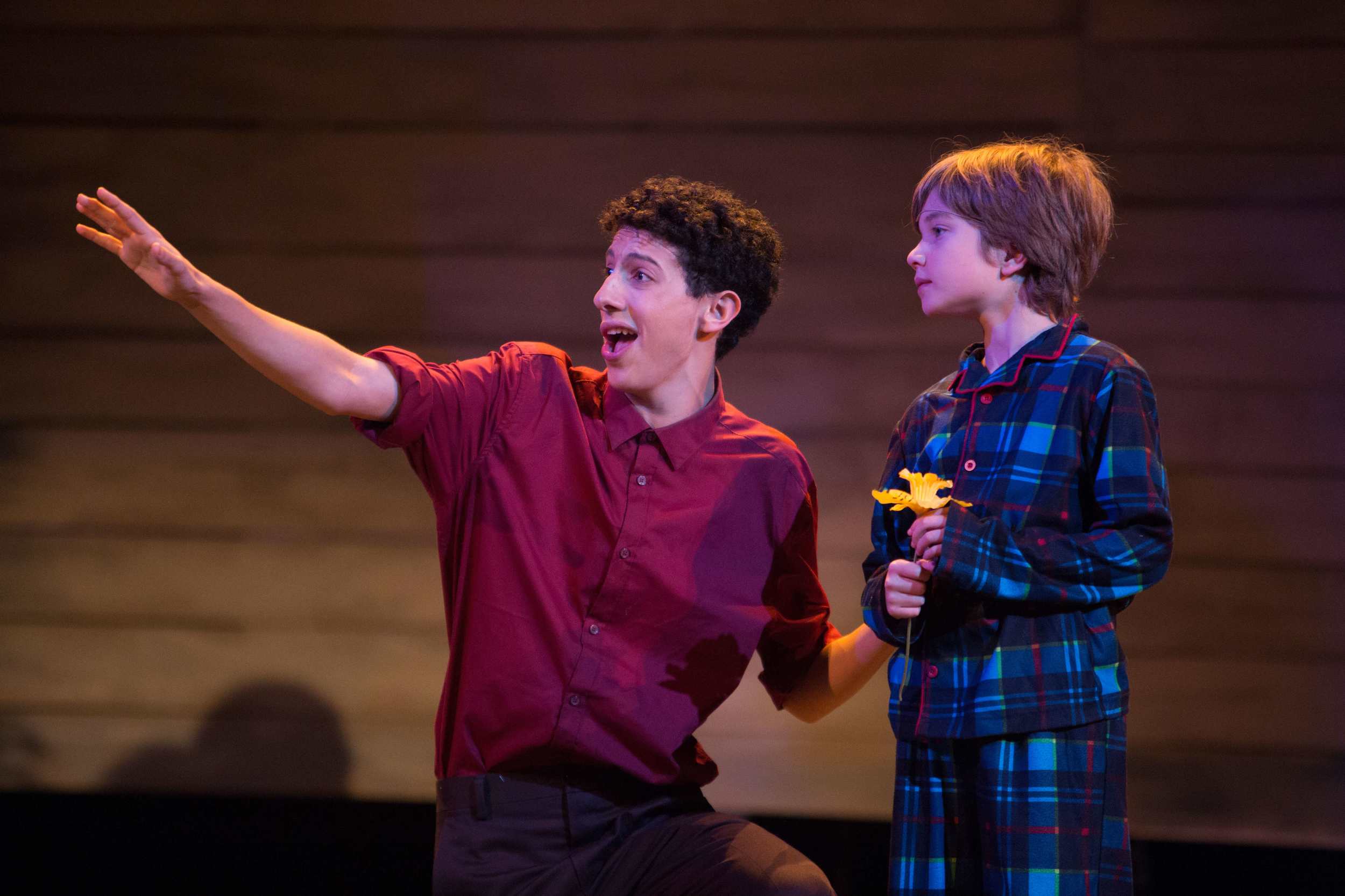 Big Fish: The Musical at Santa Barbara High School Theatre, Fall 2014. Photo: © Isaac Hernandez/PhotographybyIsaac.com