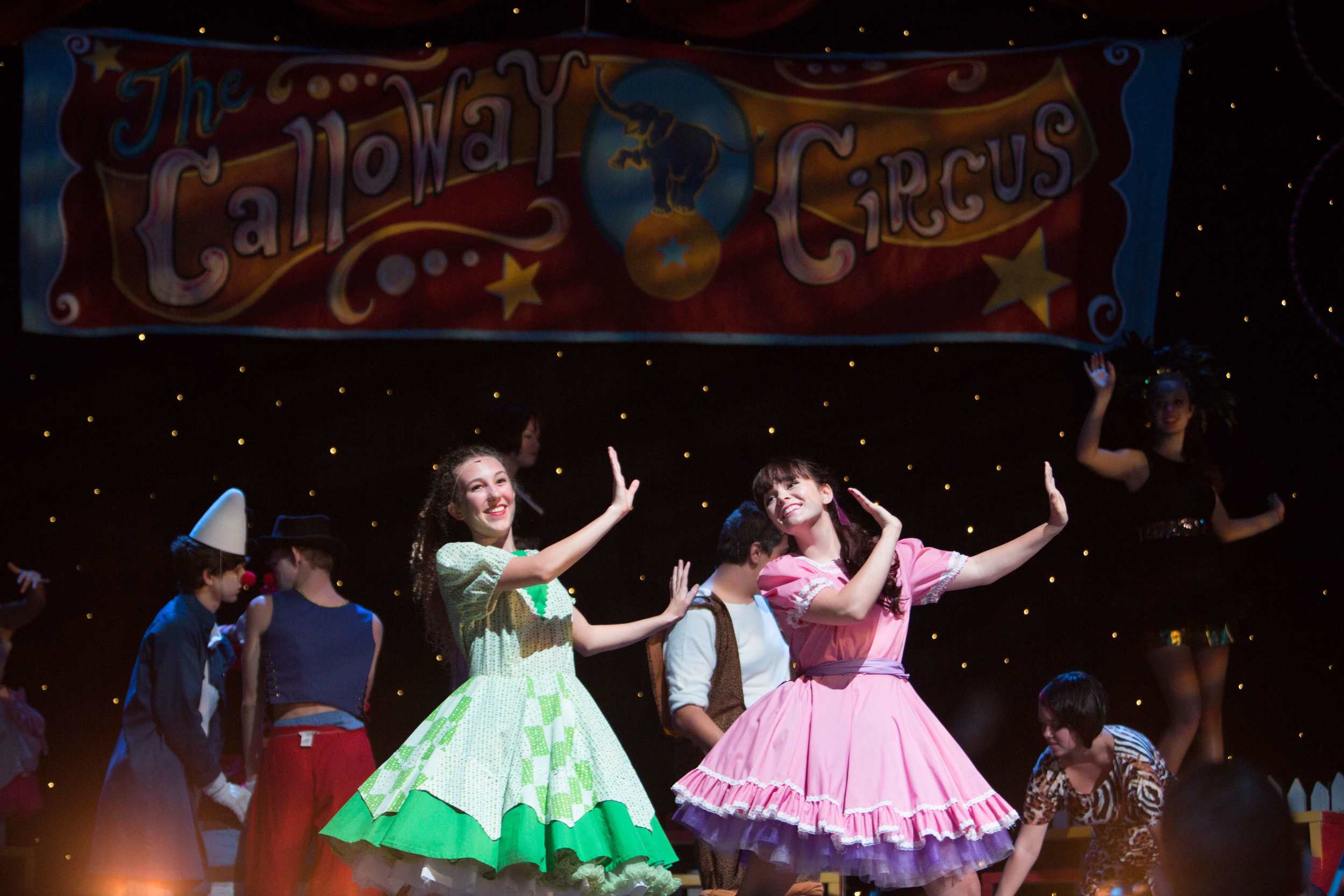 Big Fish: The Musical at Santa Barbara High School Theatre, Fall 2014. Photo: © Isaac Hernandez/PhotographybyIsaac.com