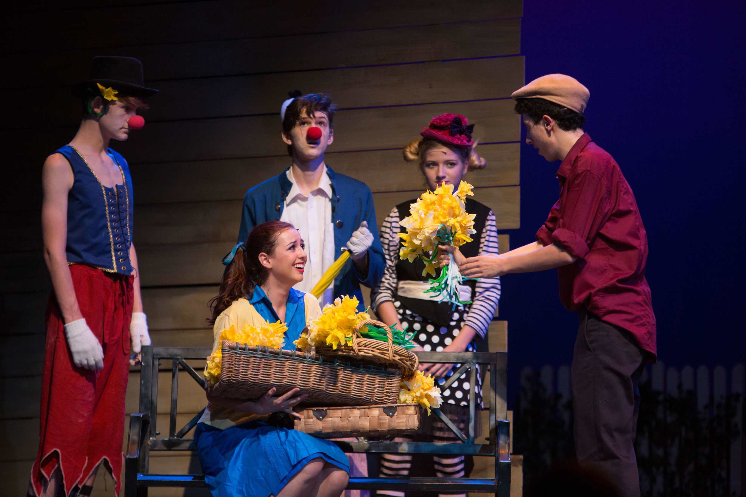 Big Fish: The Musical at Santa Barbara High School Theatre, Fall 2014. Photo: © Isaac Hernandez/PhotographybyIsaac.com
