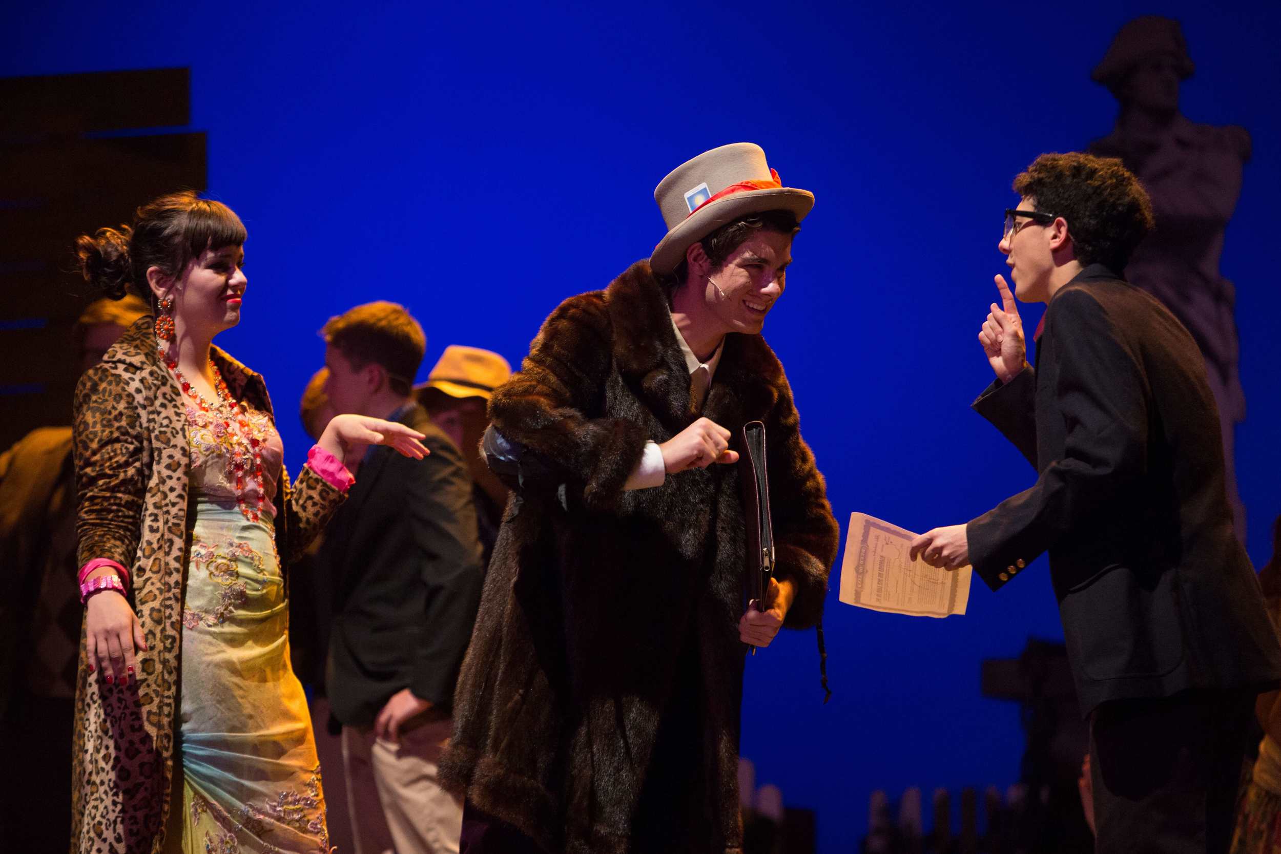 Big Fish: The Musical at Santa Barbara High School Theatre, Fall 2014. Photo: © Isaac Hernandez/PhotographybyIsaac.com