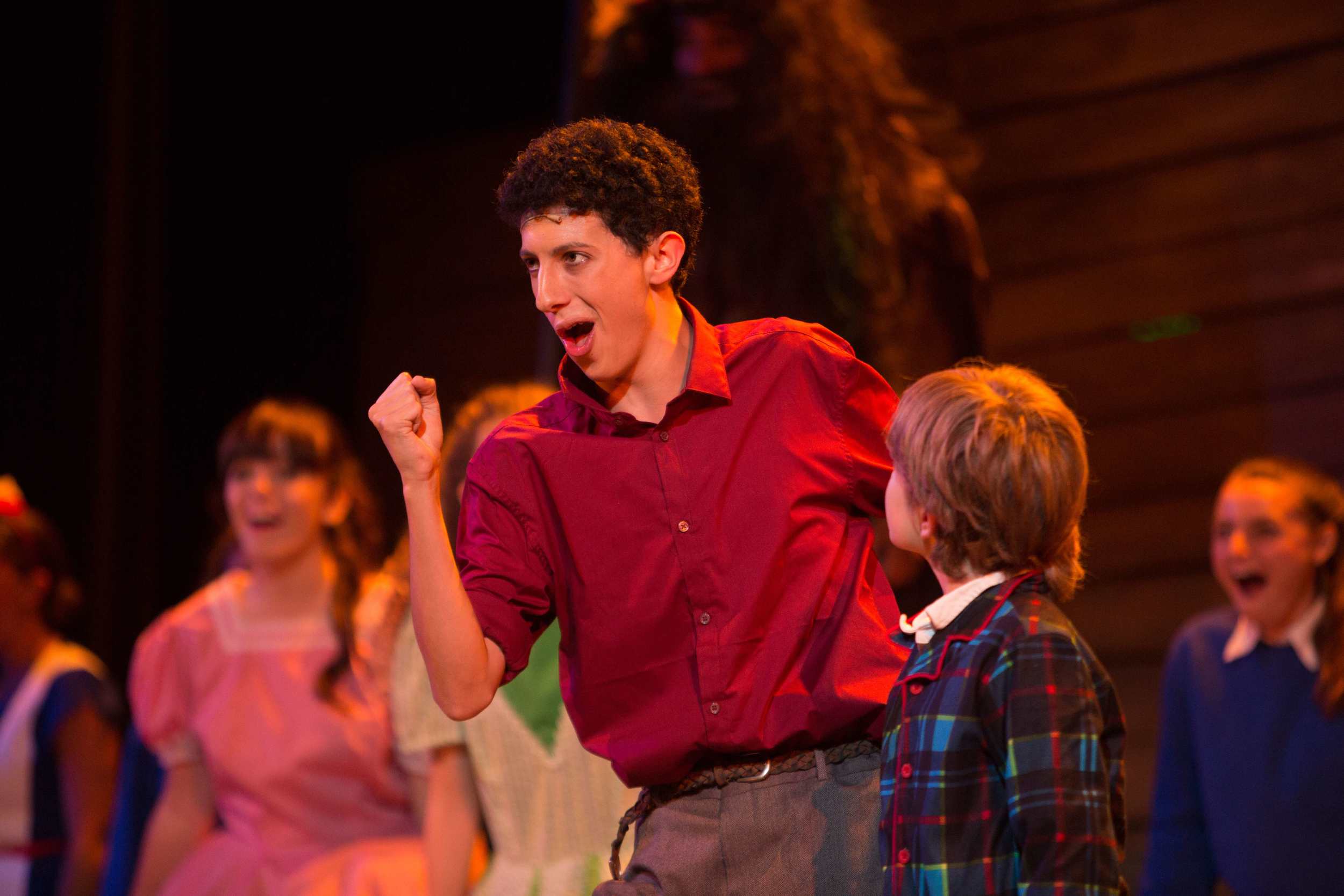 Big Fish: The Musical at Santa Barbara High School Theatre, Fall 2014. Photo: © Isaac Hernandez/PhotographybyIsaac.com