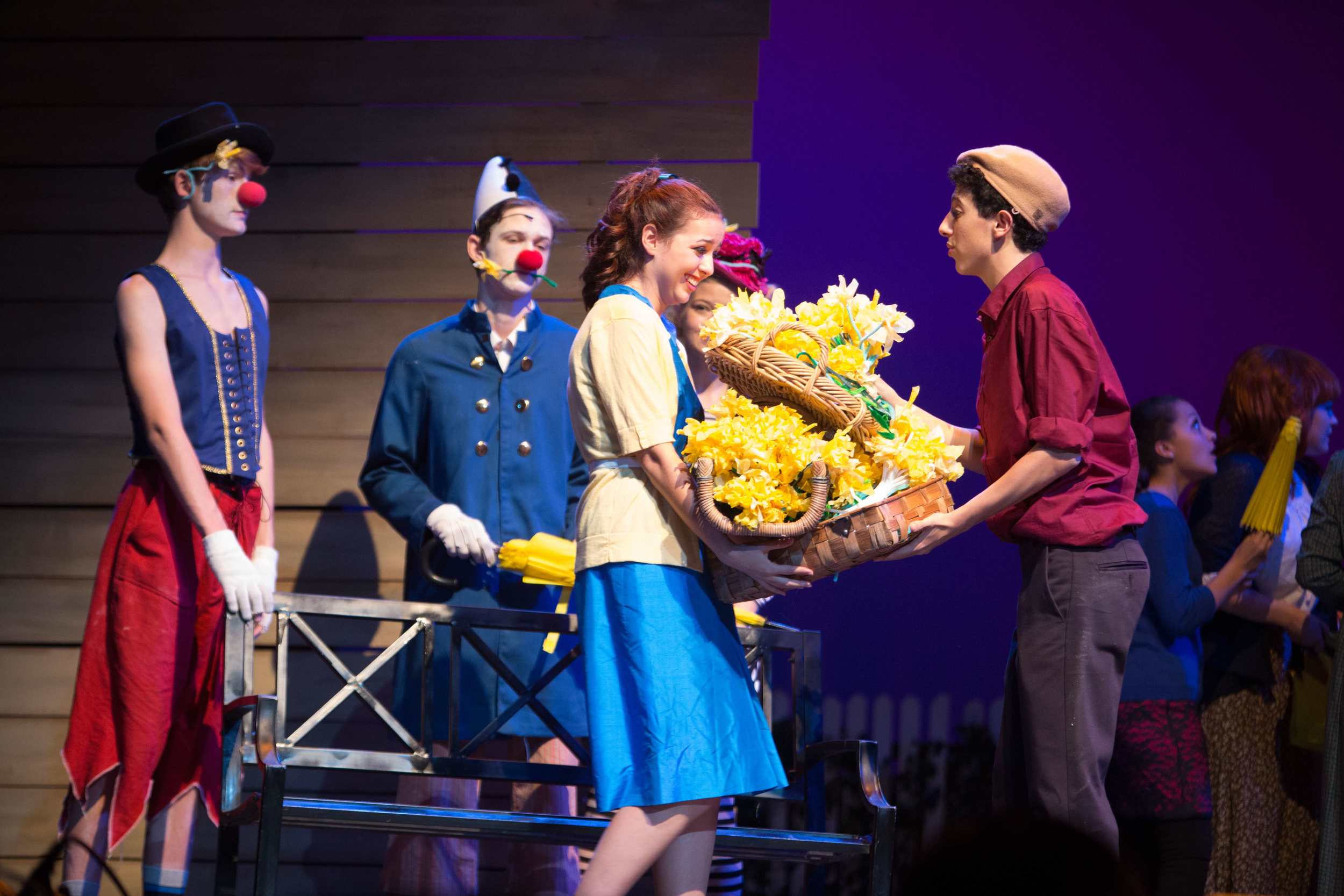 Big Fish: The Musical at Santa Barbara High School Theatre, Fall 2014. Photo: © Isaac Hernandez/PhotographybyIsaac.com