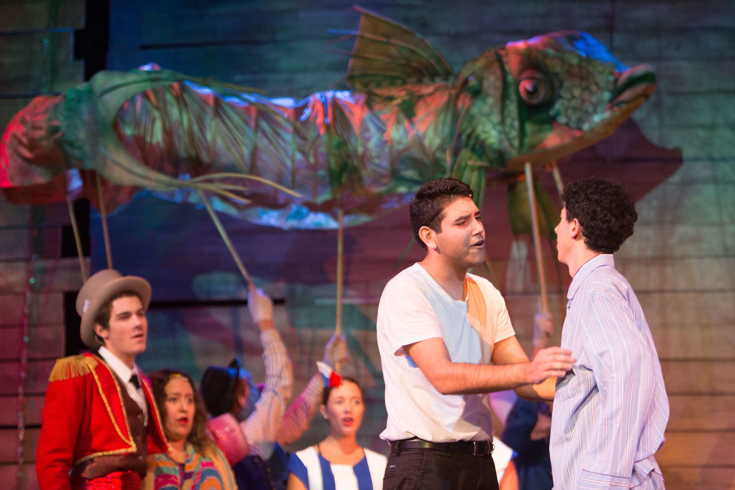 Big Fish: The Musical at Santa Barbara High School Theatre, Fall 2014. Photo: © Isaac Hernandez/PhotographybyIsaac.com