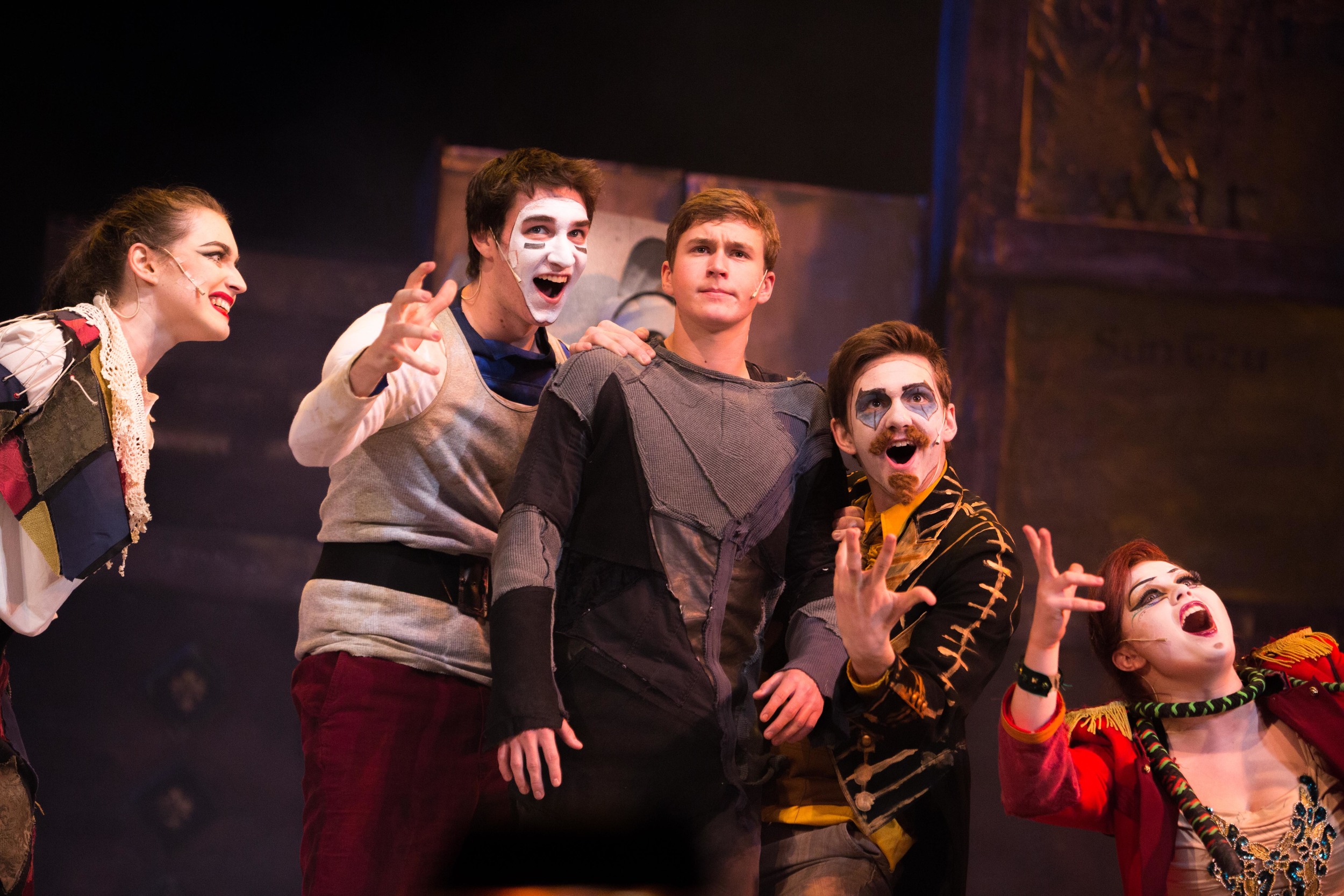  Pippin at Santa Barbara High School Theatre, Fall 2015. 