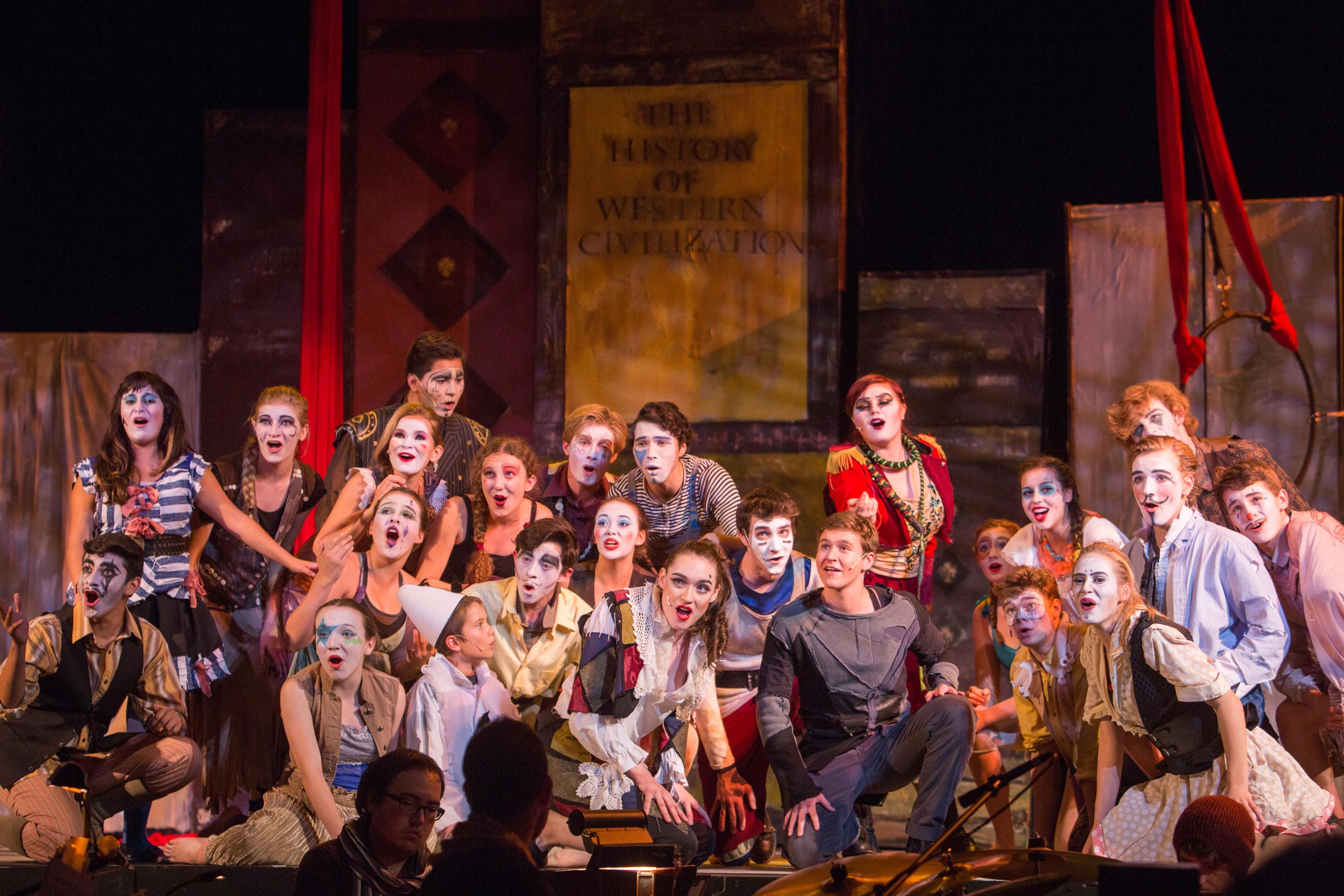  Pippin at Santa Barbara High School Theatre, Fall 2015. 