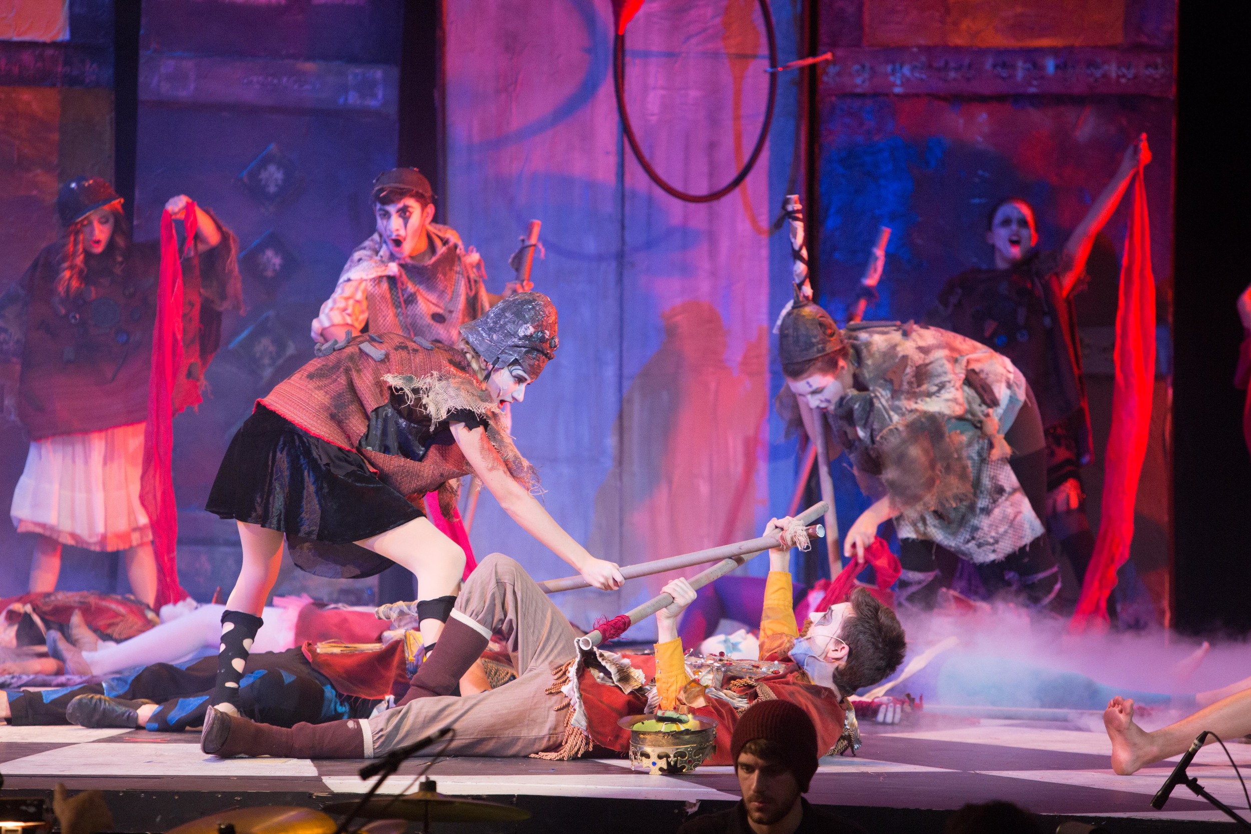  Pippin at Santa Barbara High School Theatre, Fall 2015. 