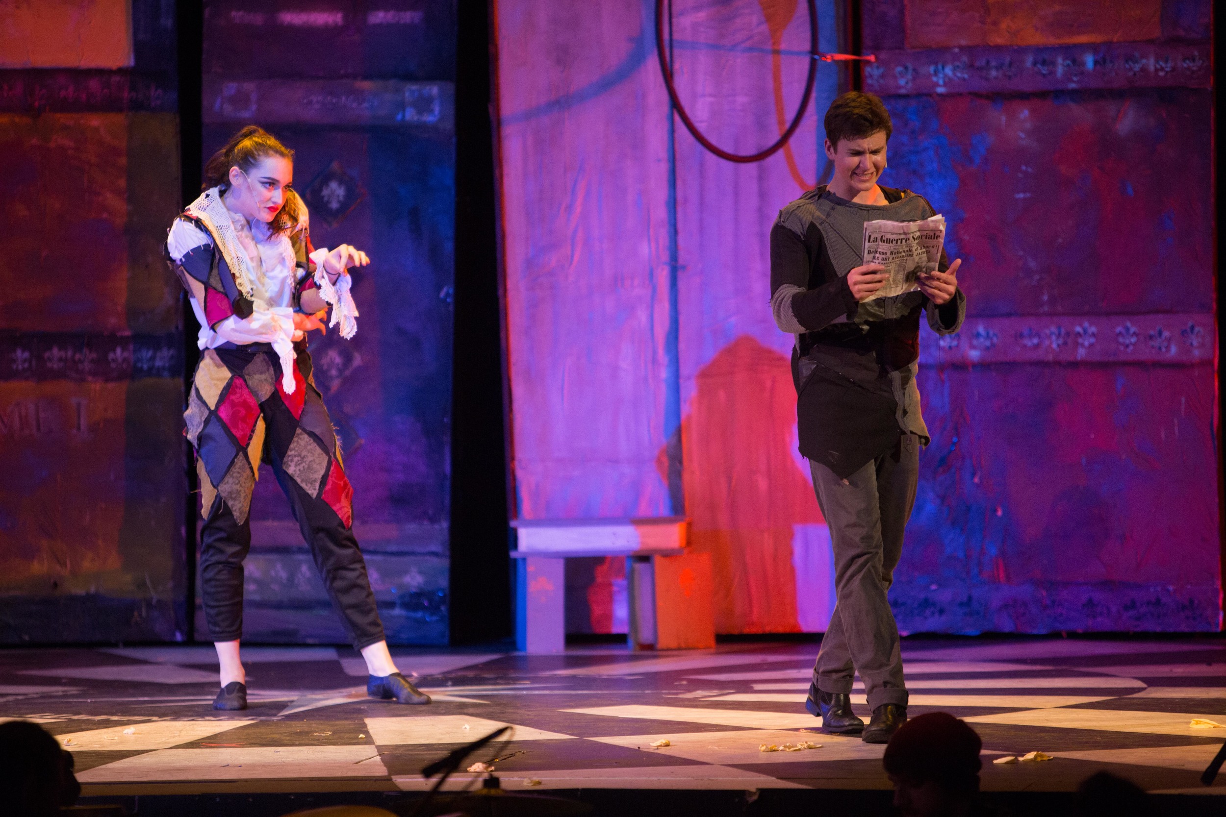  Pippin at Santa Barbara High School Theatre, Fall 2015. 