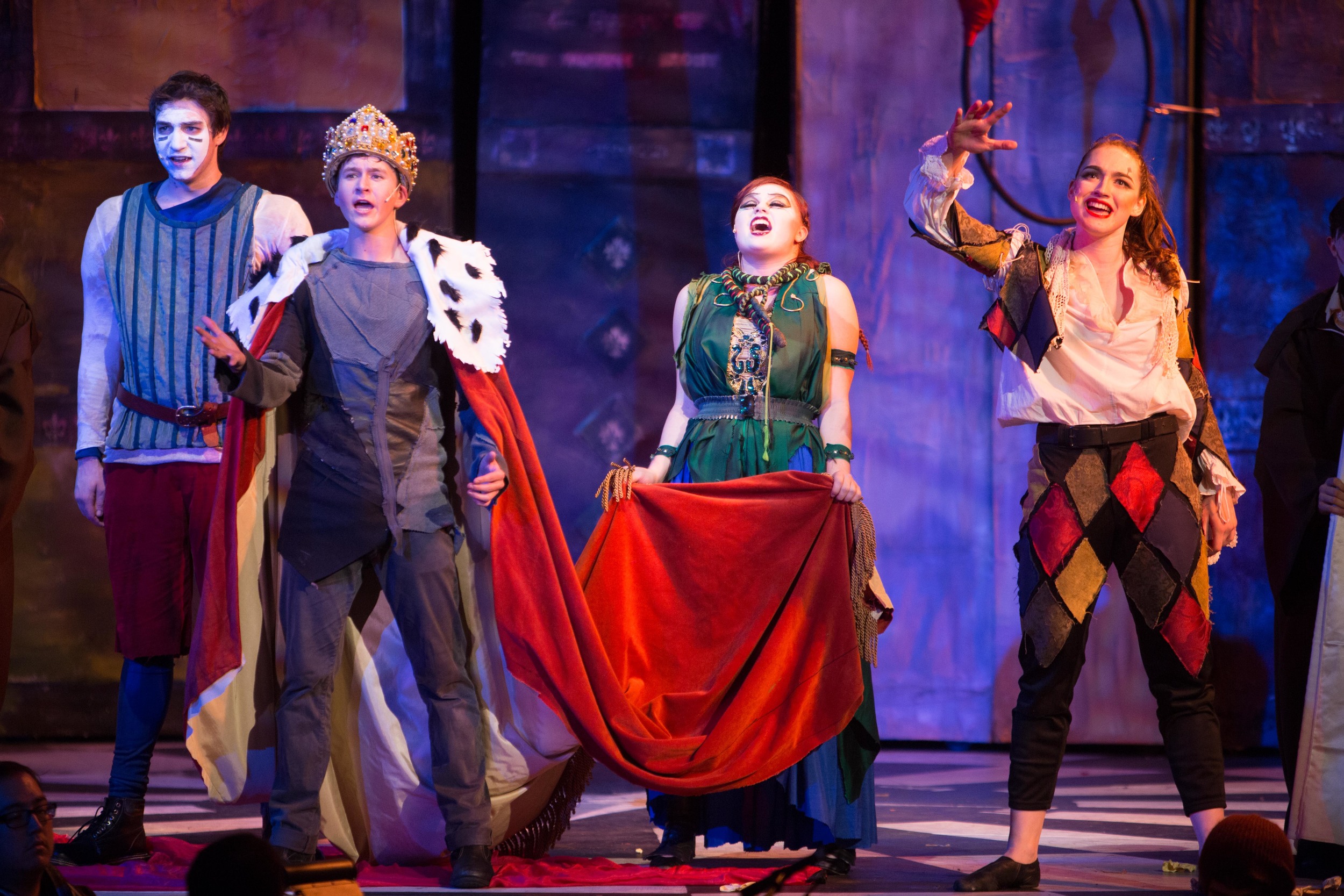  Pippin at Santa Barbara High School Theatre, Fall 2015. 