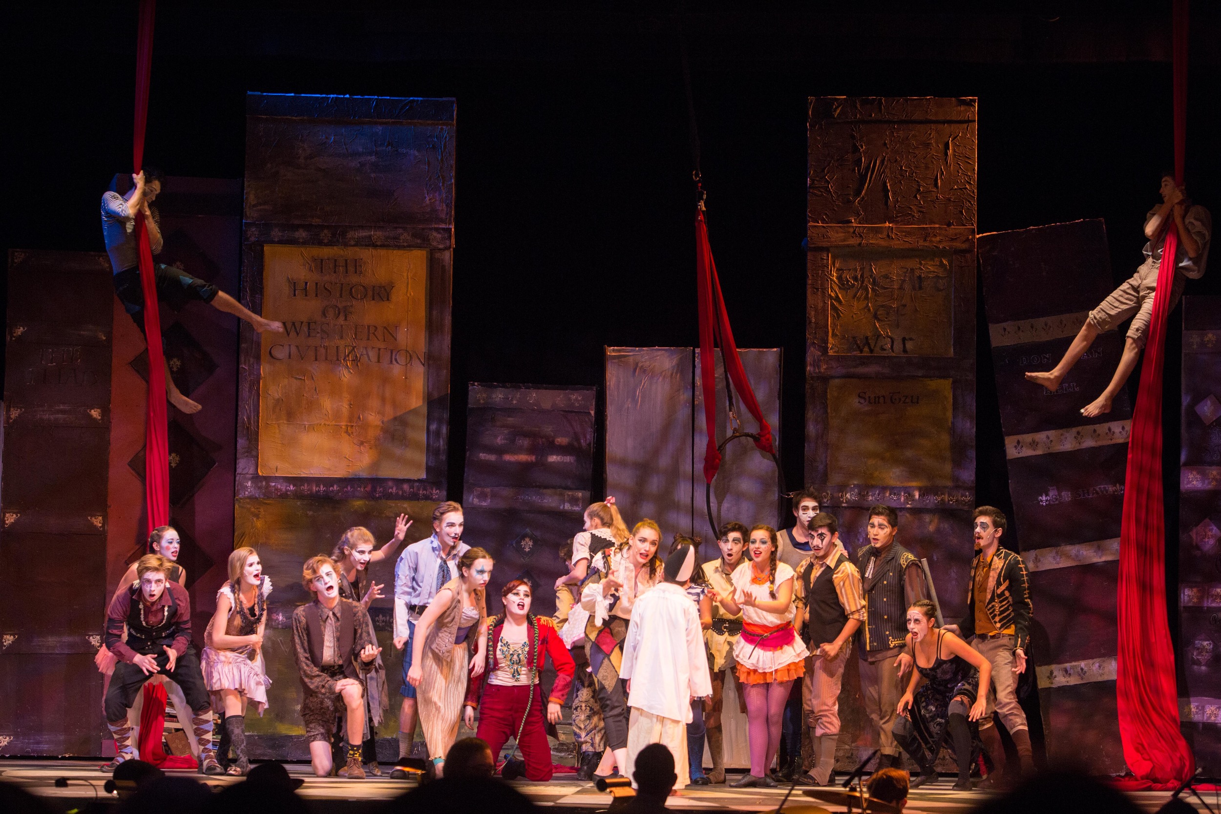  Pippin at Santa Barbara High School Theatre, Fall 2015. 