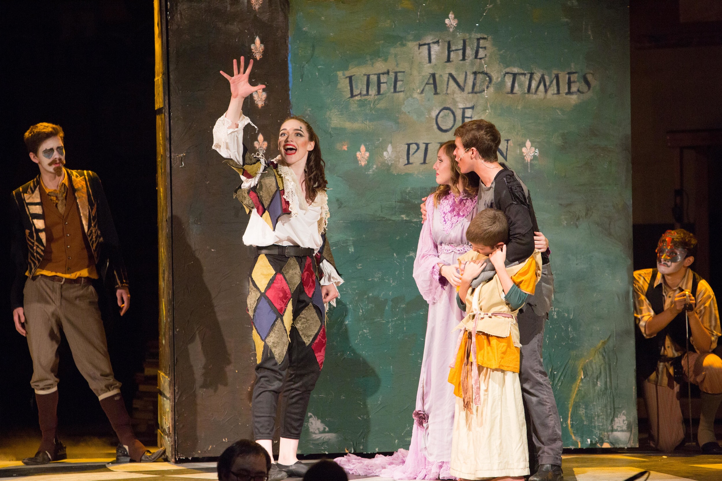  Pippin at Santa Barbara High School Theatre, Fall 2015. 