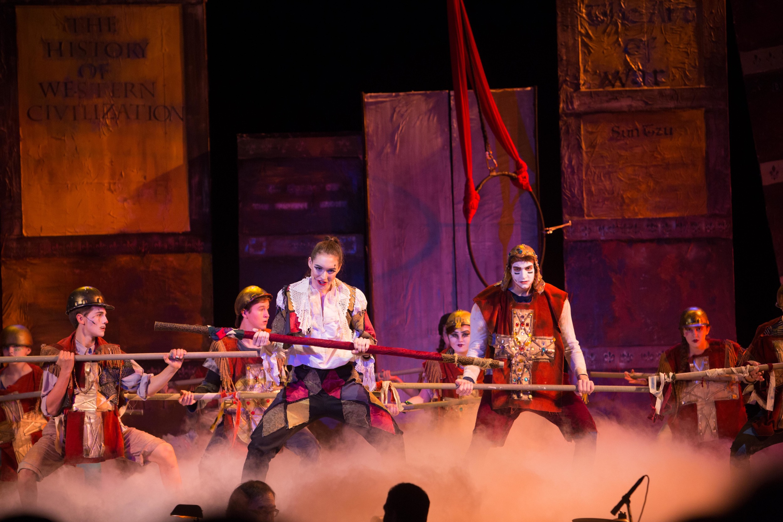  Pippin at Santa Barbara High School Theatre, Fall 2015. 