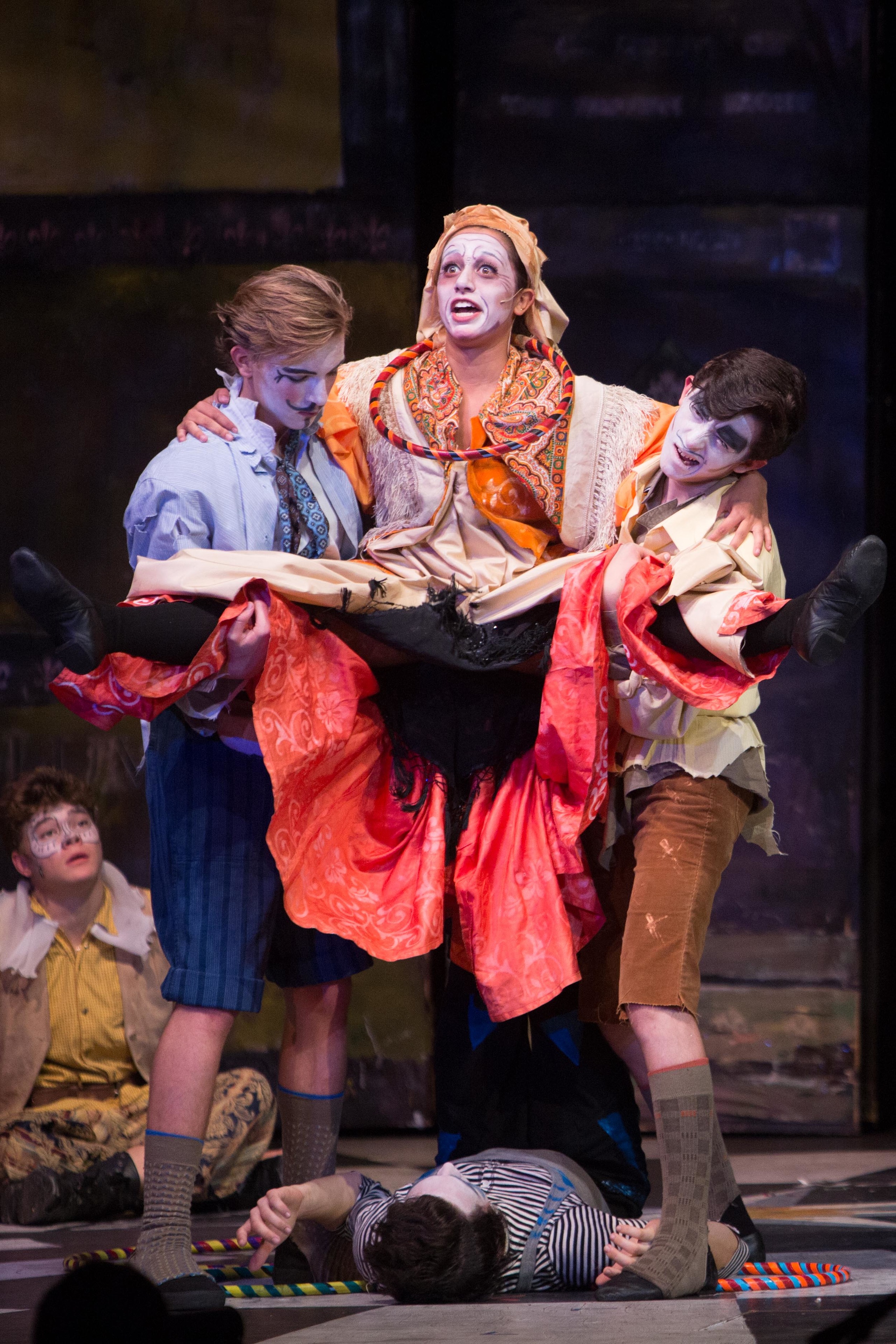  Pippin at Santa Barbara High School Theatre, Fall 2015. 