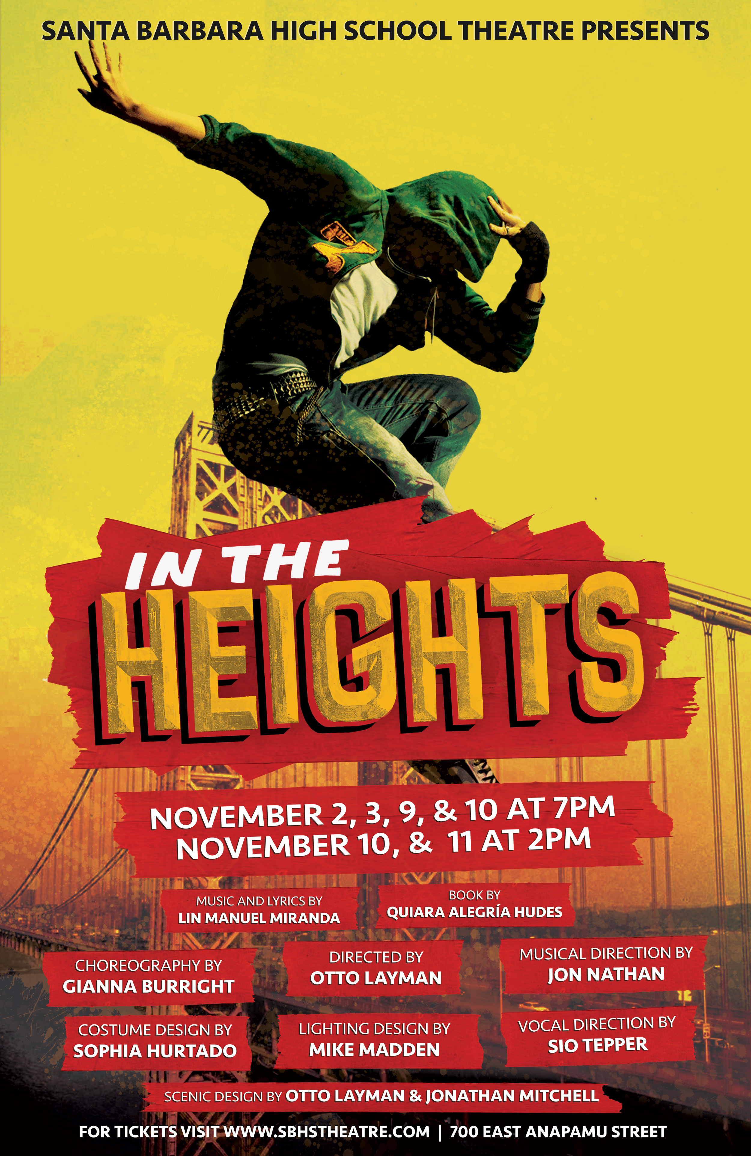 Musical In The Heights Poster for Sale by lawrenceelmore0