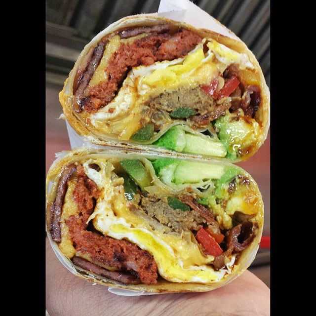 This Boo-rito is gangsta! Its made with chorizo, Bacon, our signature pulled pork, Taylor ham , Eggs n' cheese with onions, peppers & Avocado π₯.
.
.
.
π³@sandwichtimedeli π Tag your friends π .
.
.
#breakfast #lunch #texmex #getinmybelly #bridgewater #keasbey #woodbridge #nj #usa #sandwichtimedeli #eeeeeat #njfood #njfoodie #forkyeah #devourpower #foodisfuel #buzzfeedfood #huffposttaste #spoonuniversity #bestofnj #cheeese #eattheworld #foodphoto #foodie #ig_foodie