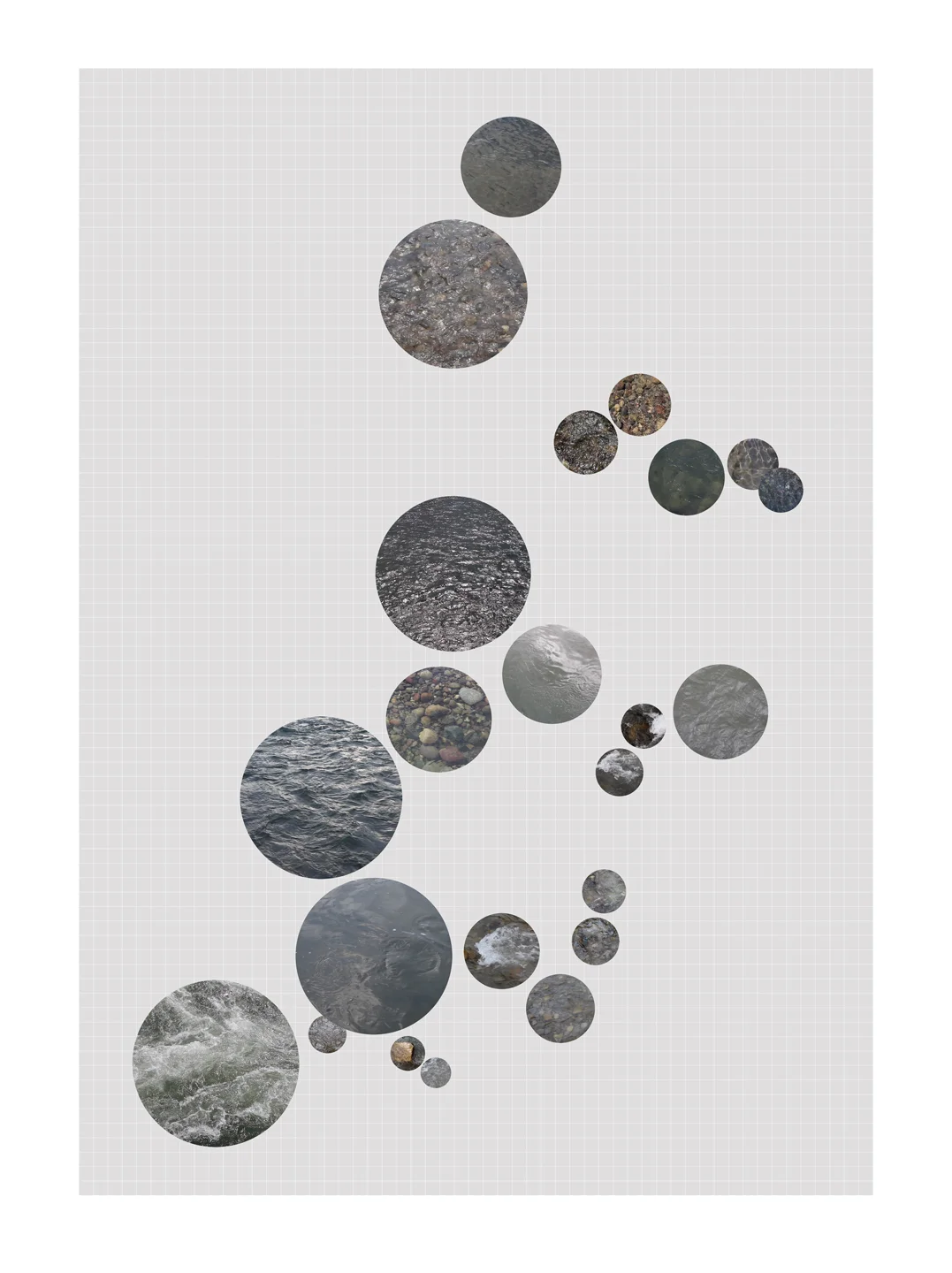 Flow Chart, 44x60 in. archival pigment print
