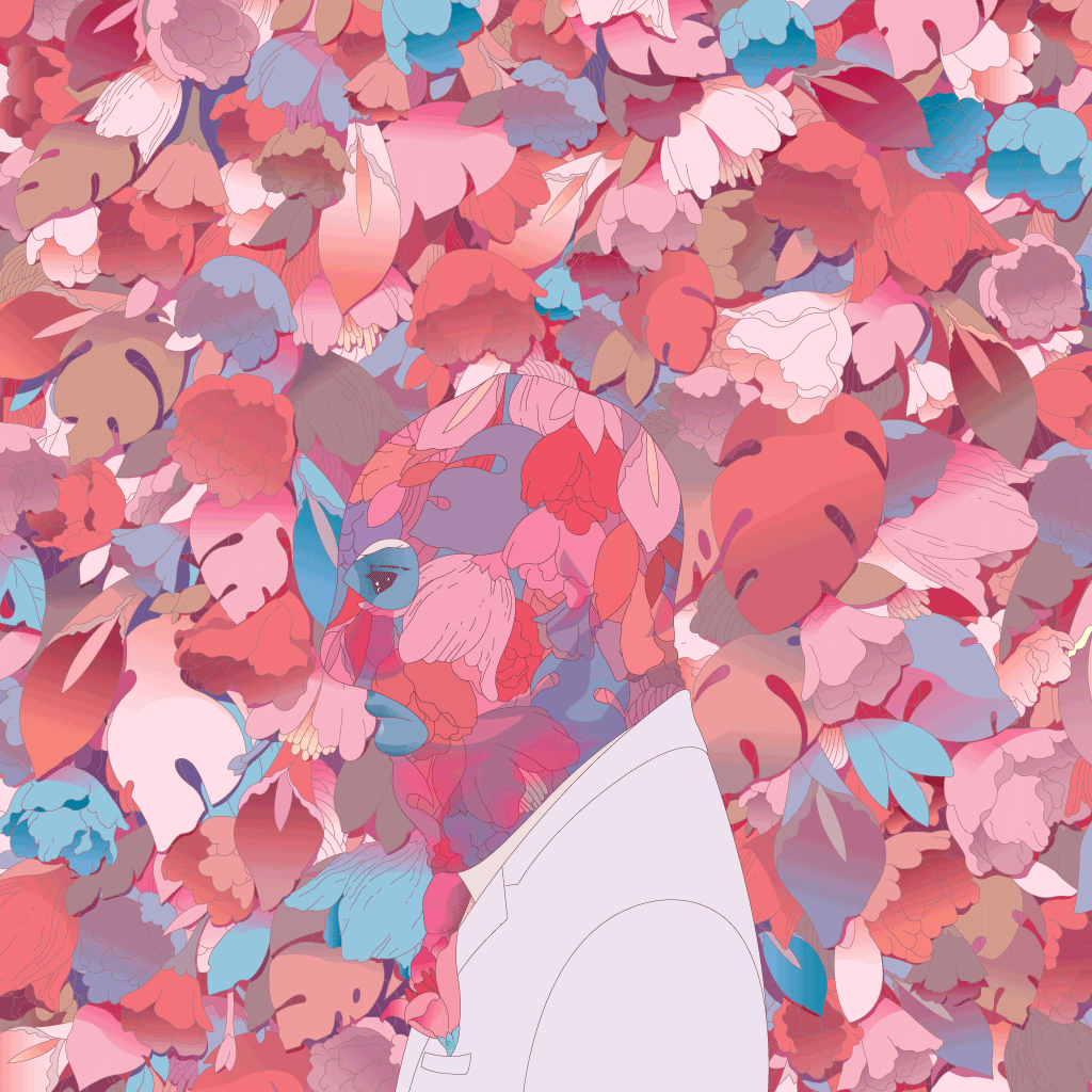 I created an nft that can be controlled by multiple buyers. Every layer can be remixed from the lineart to the colors.