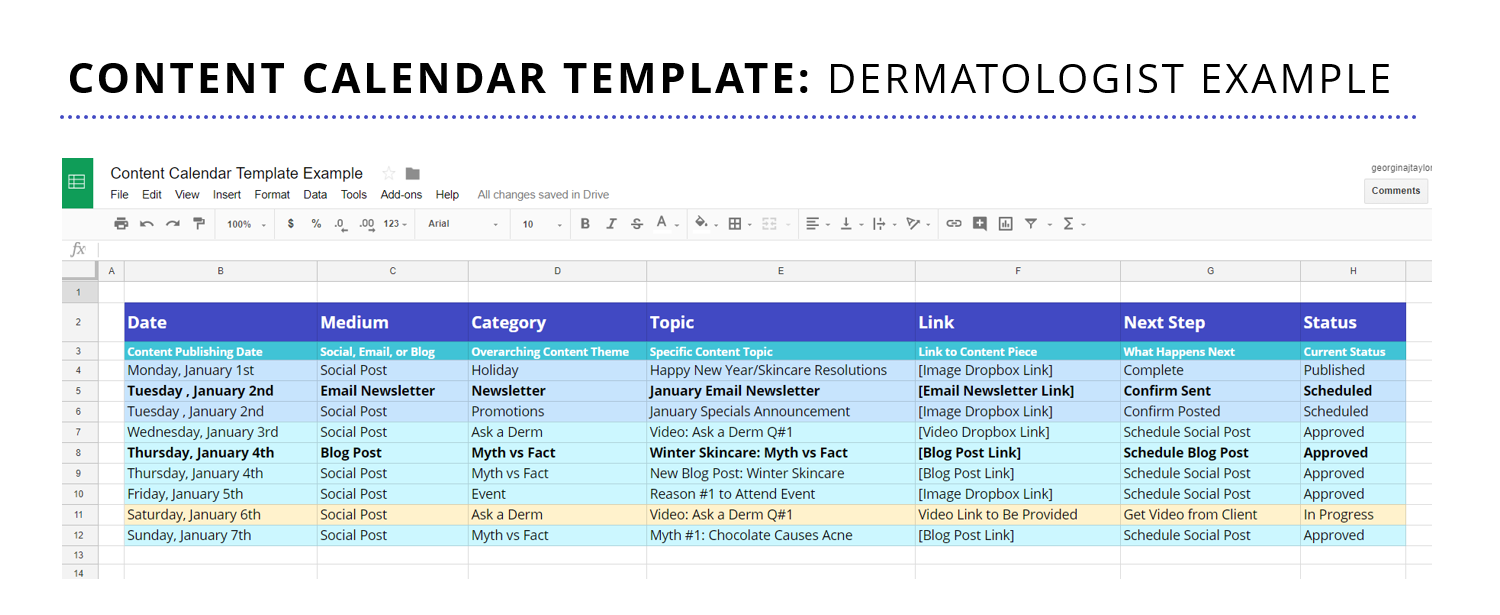 Georgina_Taylor_2018_Content_Calendar_Example_Dermatologist.png