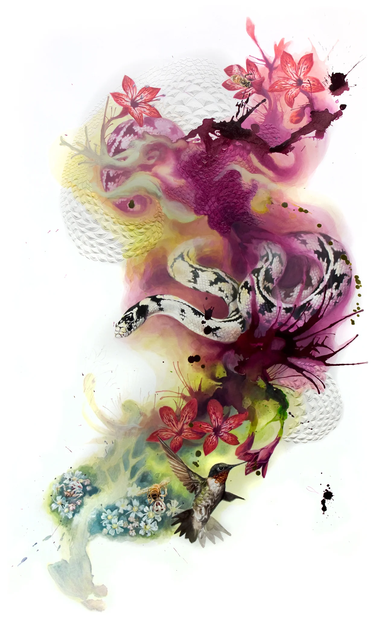 Hum from the Throat of a Flower
