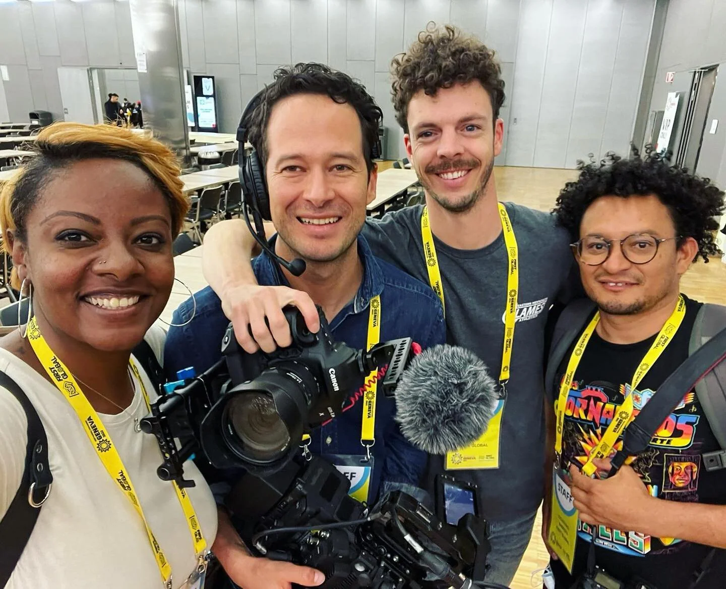 Reunited @f1rstglobal media team Geneva 2022 🇨🇭📸✨📹!!