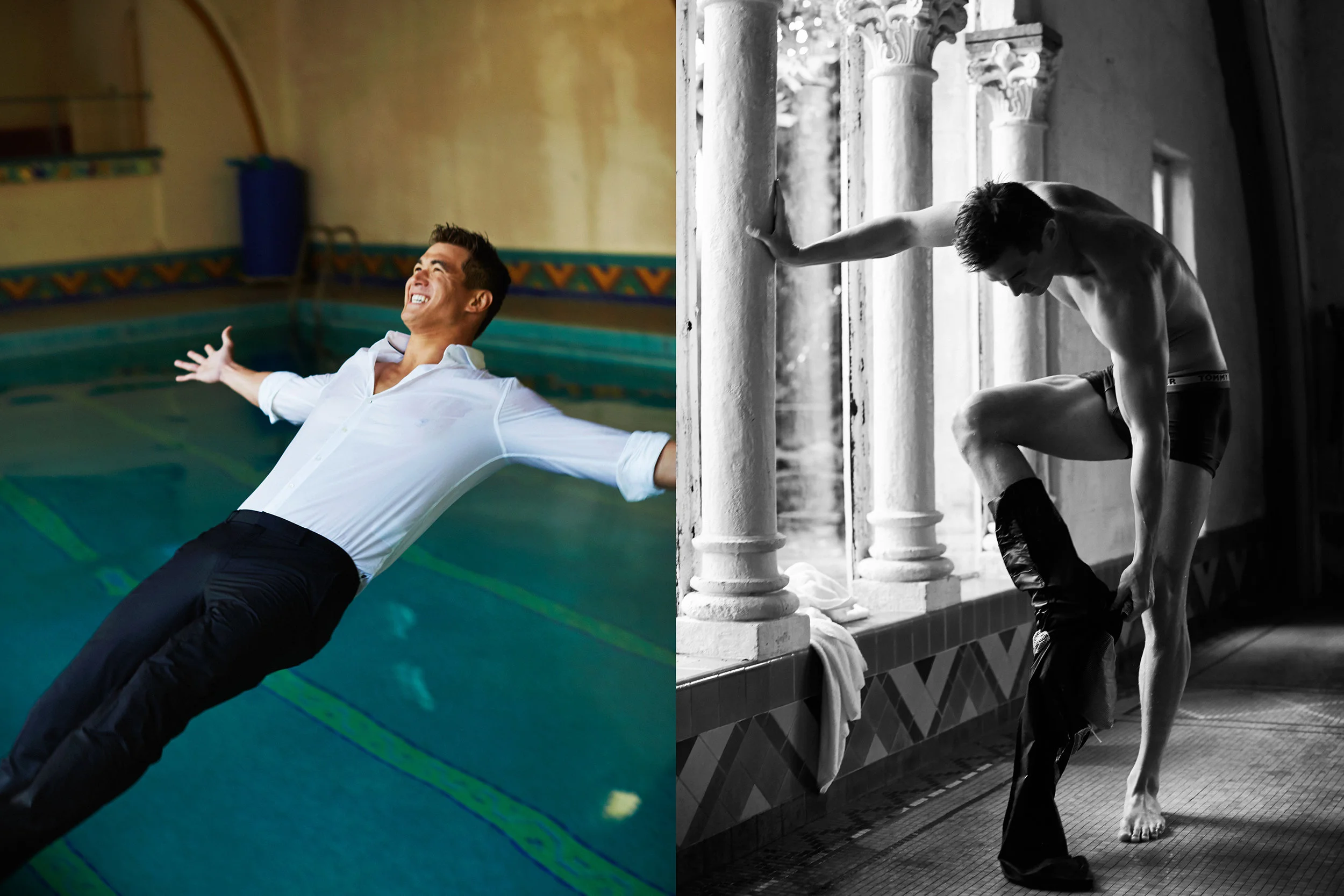 Nathan Adrian Olympic Swimmer for Tommy Hilfiger
