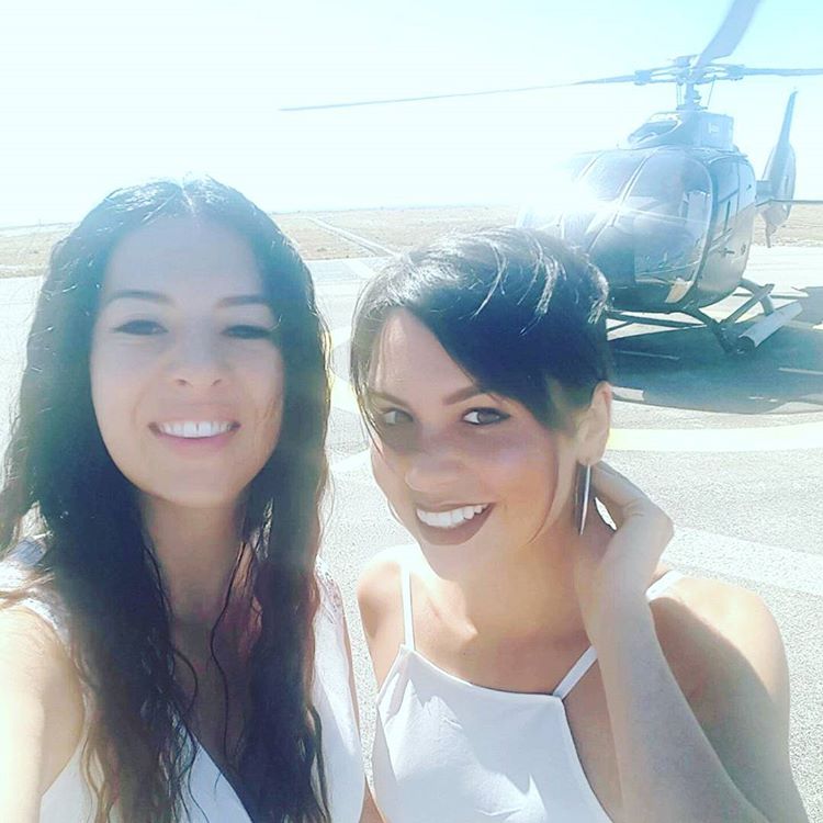 Uber-copter selfie så klart. Foto: _@azneve_