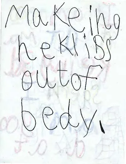 I am good at making necklaces out of beads.