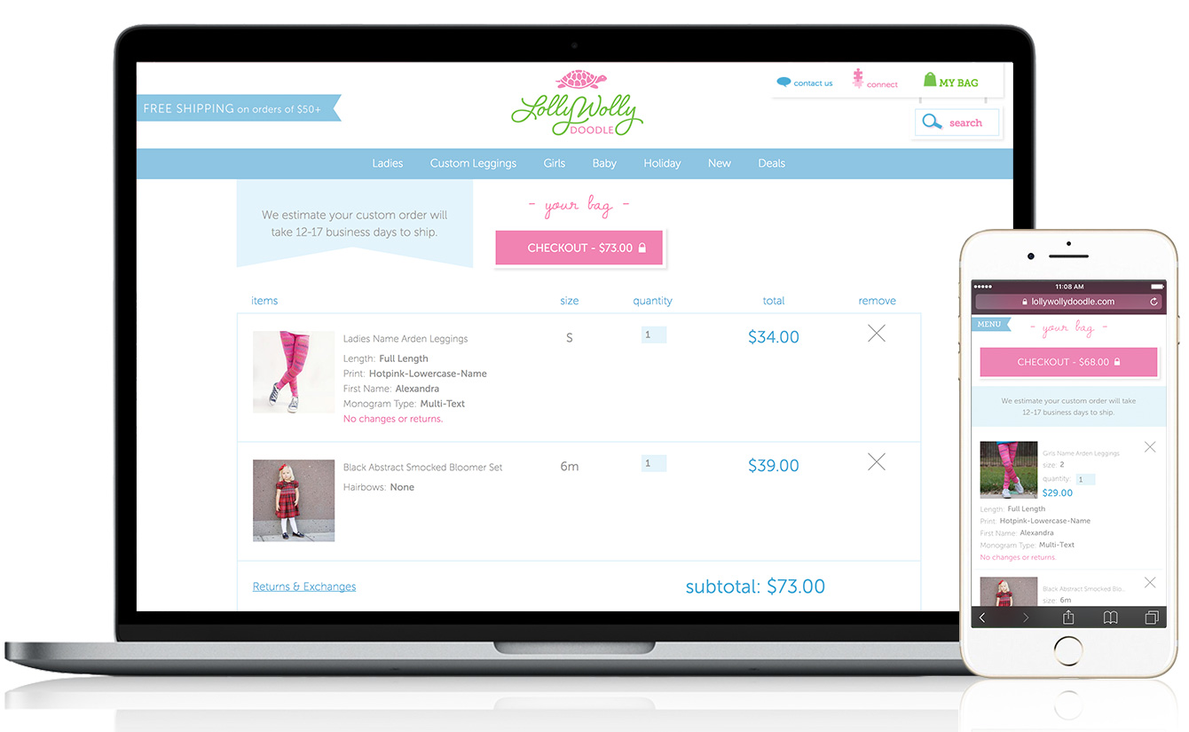 My Bag Redesign: UX/UI