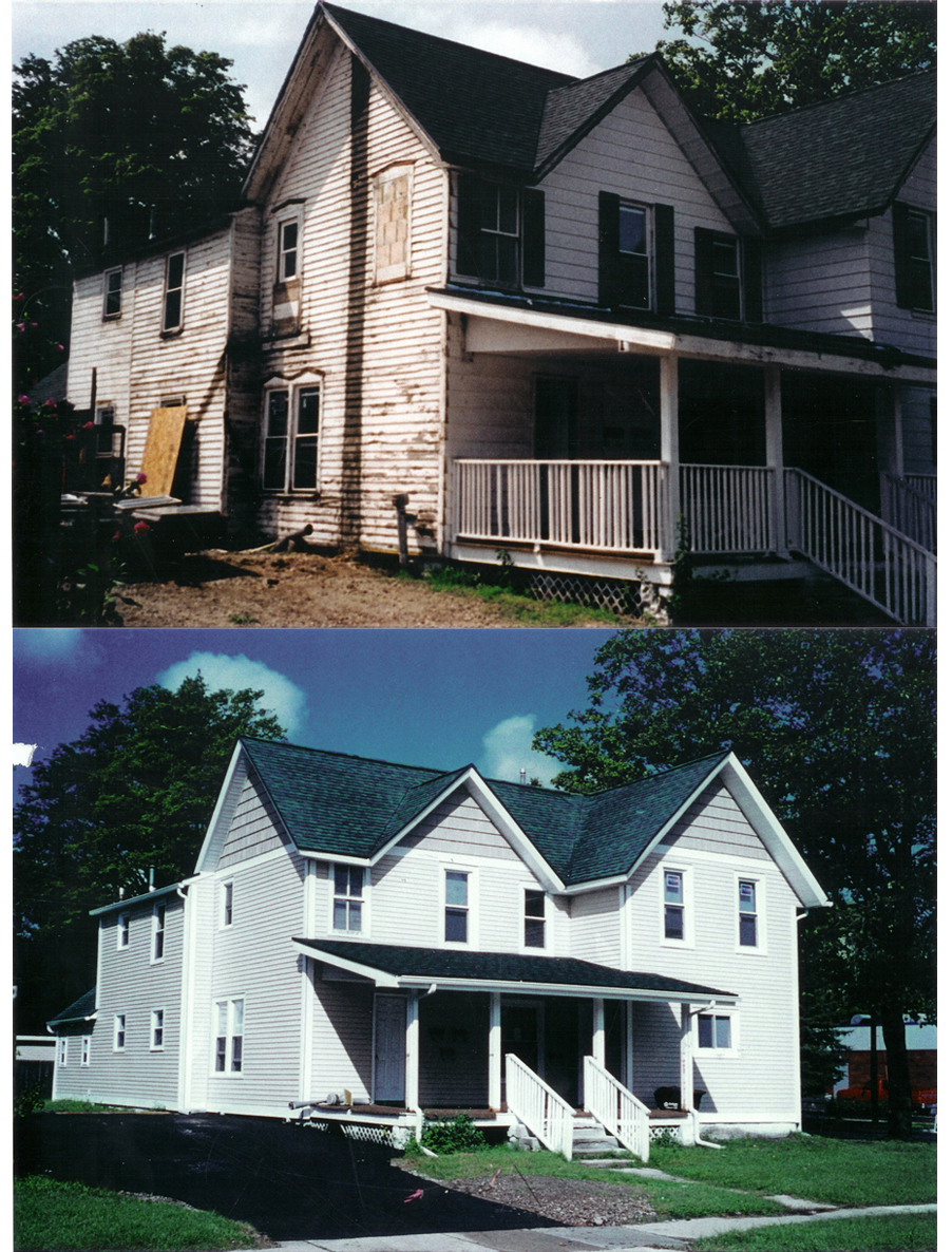 Before &amp; after home remodeling in Holland, MI