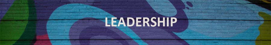 Image Description: Banner which reads "Leadership."