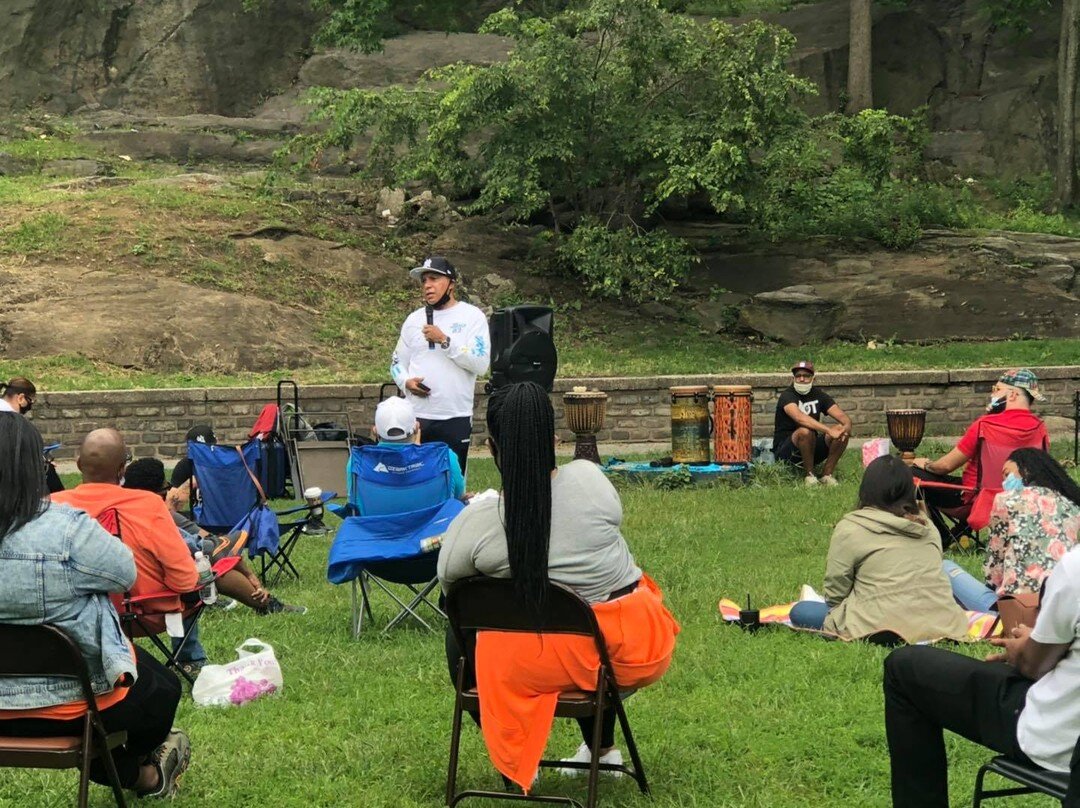 Our annual staff retreat has a different look this year, we&rsquo;ve grown from 48 to 94 staff in months. We are fortunate to participate in community and fellowship at Marcus Garvey Park.