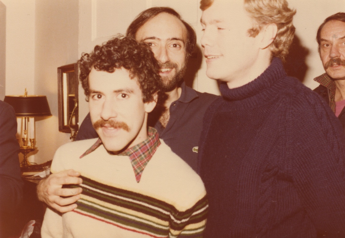 Identity House friends: Bill Wilson, Dan Bloom and Steve Finestein in 1980. Image courtesy of Lee Zevy.