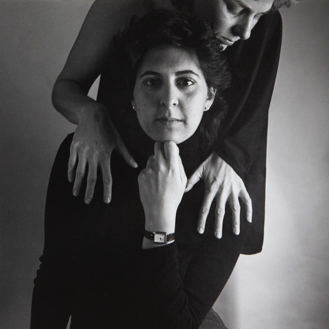 Self-portrait with Gail McClure, NYC 1980. Image courtesy of Joyce Culver.