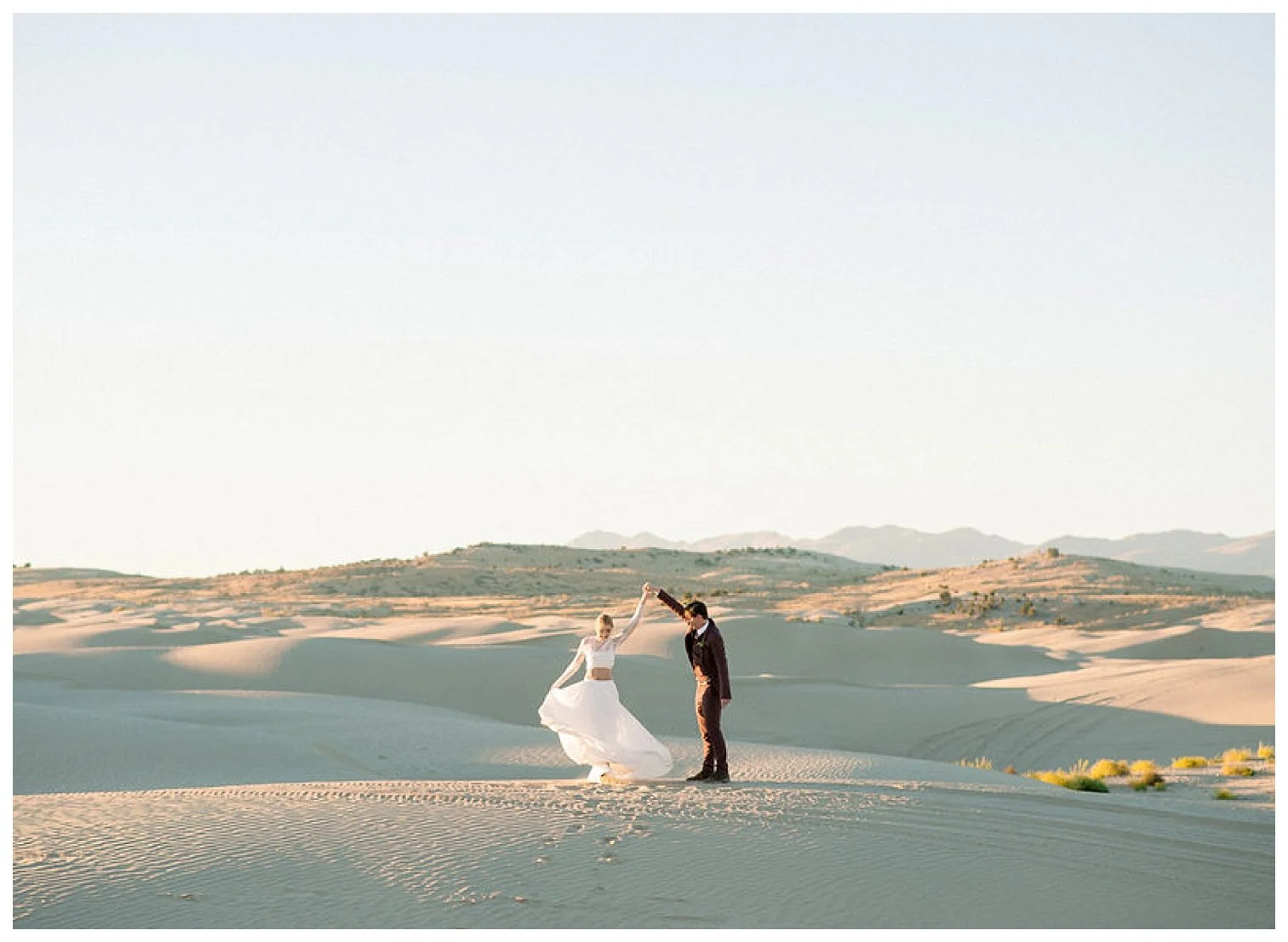 Moore Wedding // Garrett + Heather // Desert Elopement // Utah
